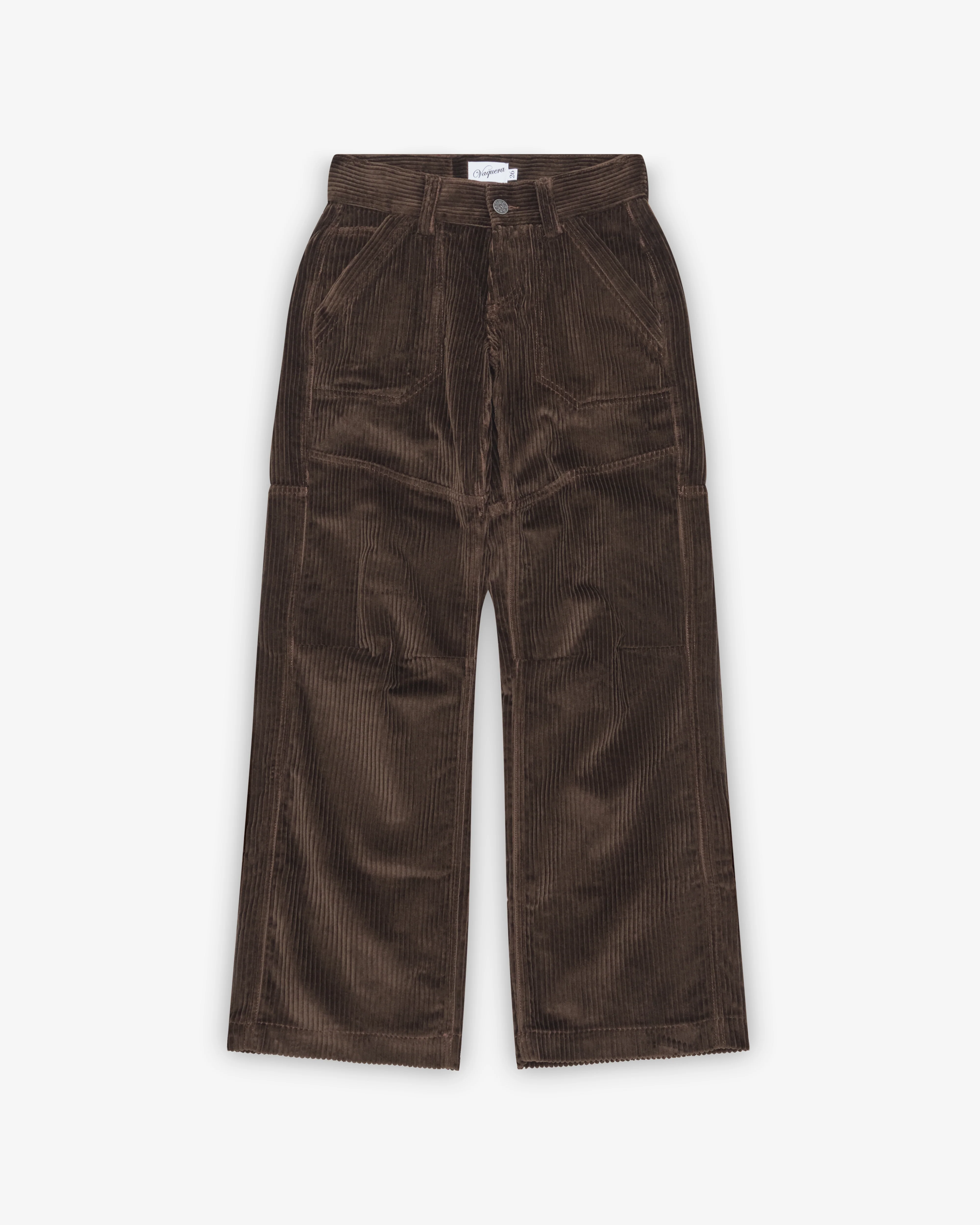 Vaquera - Women's Corduroy Pants - (Brown)