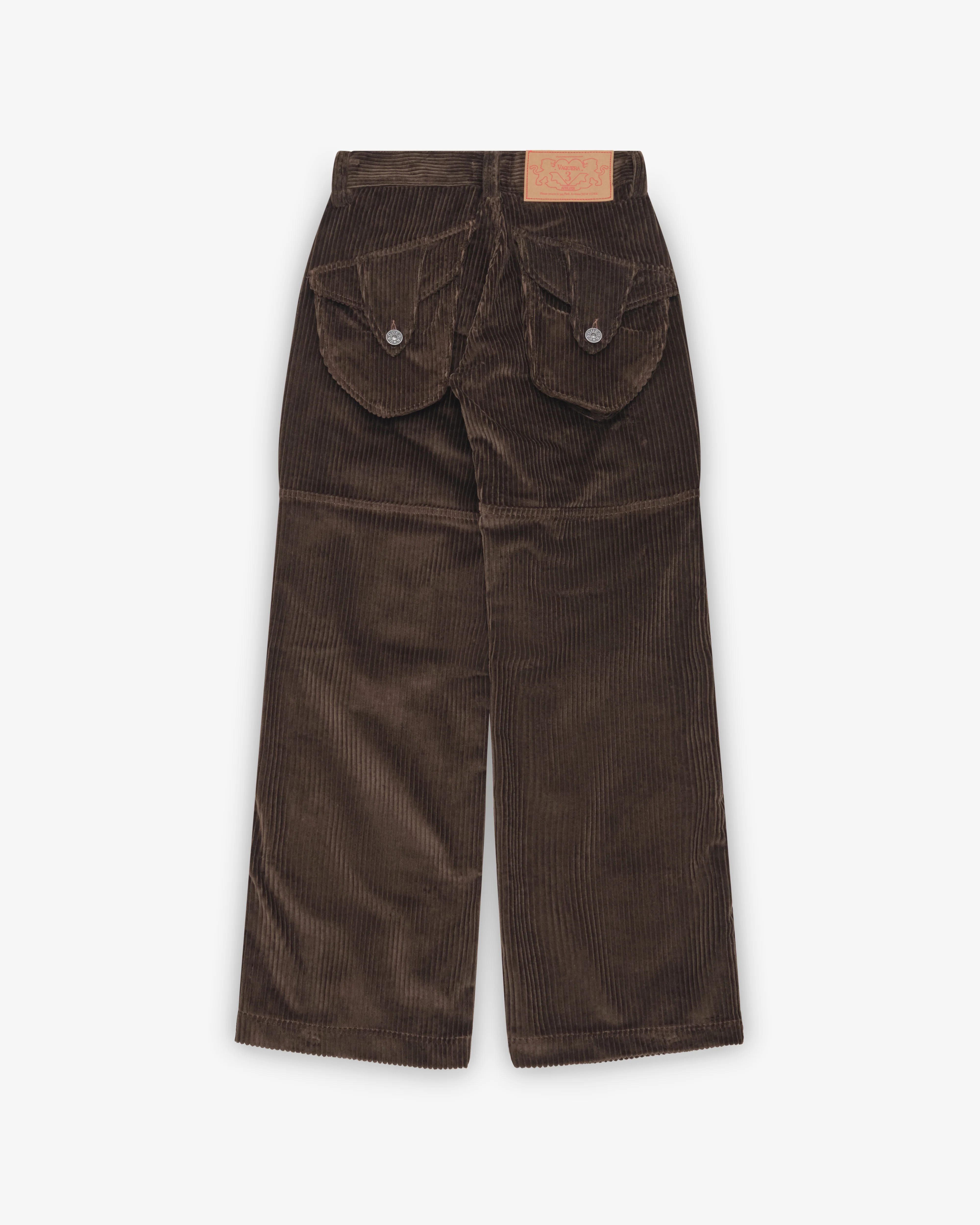 Vaquera - Women's Corduroy Pants - (Brown)