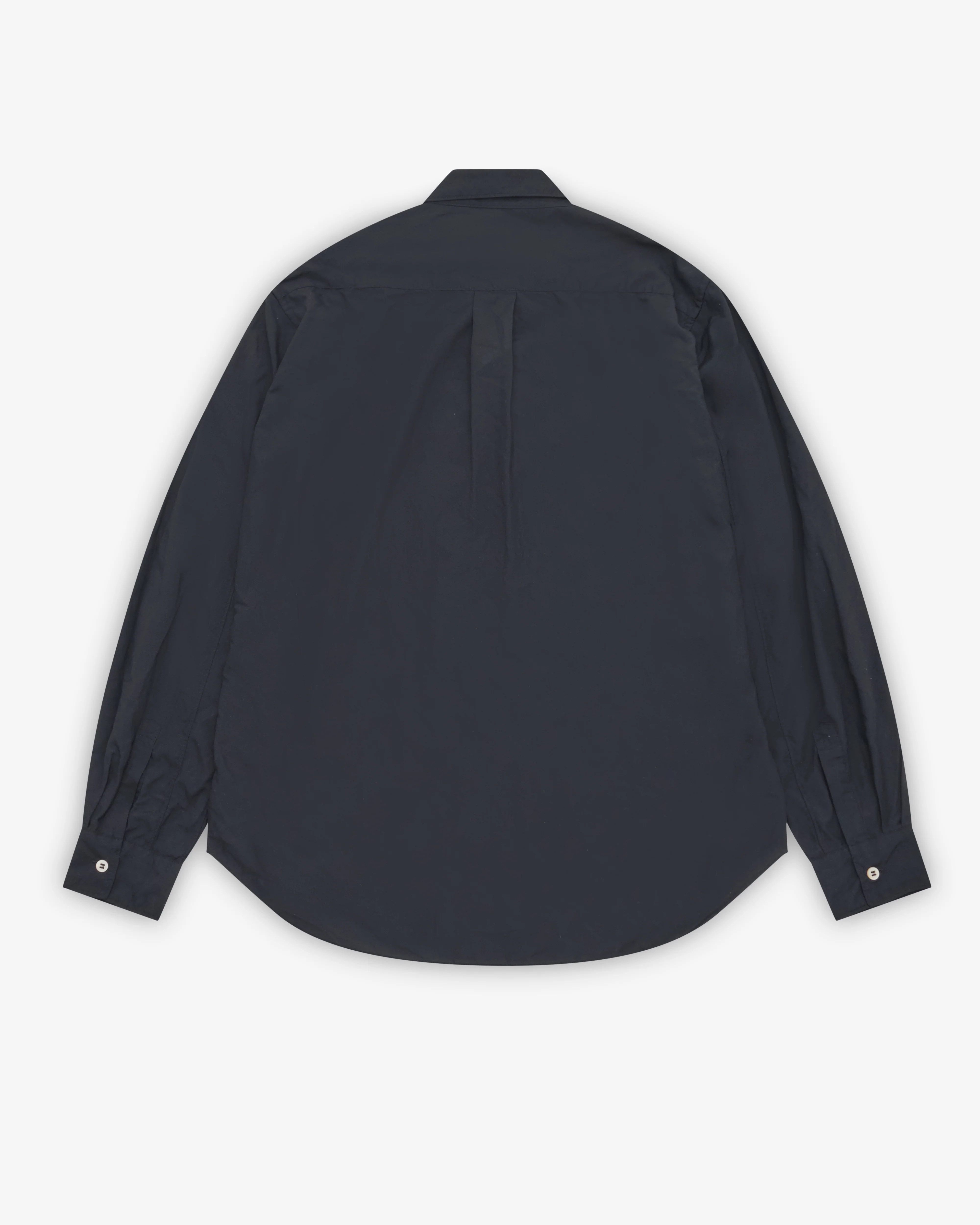 Black Comme des Garçons - Asymmetric Ruffle Shirt - (Black)