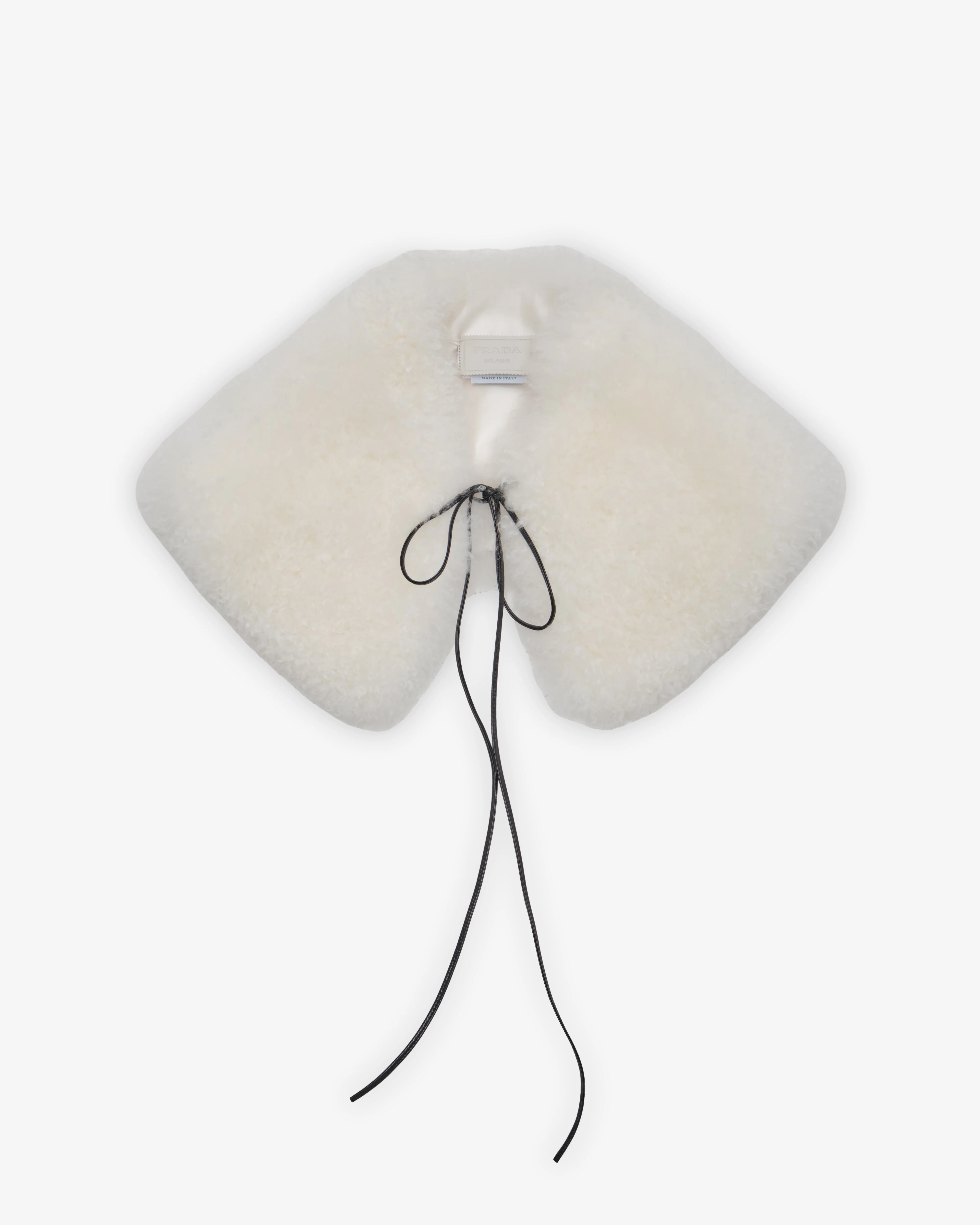 Prada - Women's Fur Collar - (White)