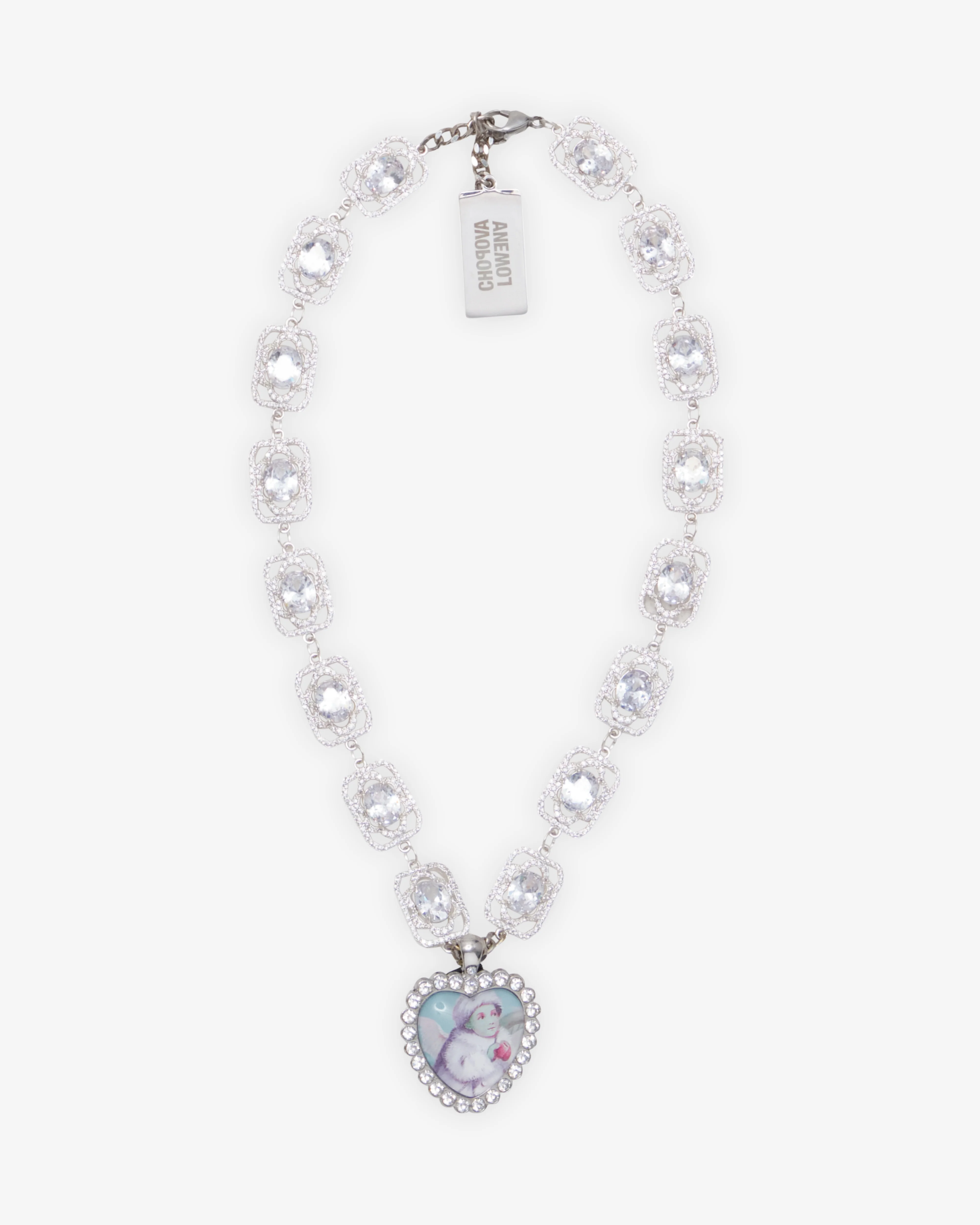 Chopova Lowena - Women's Charm Necklace - (White)