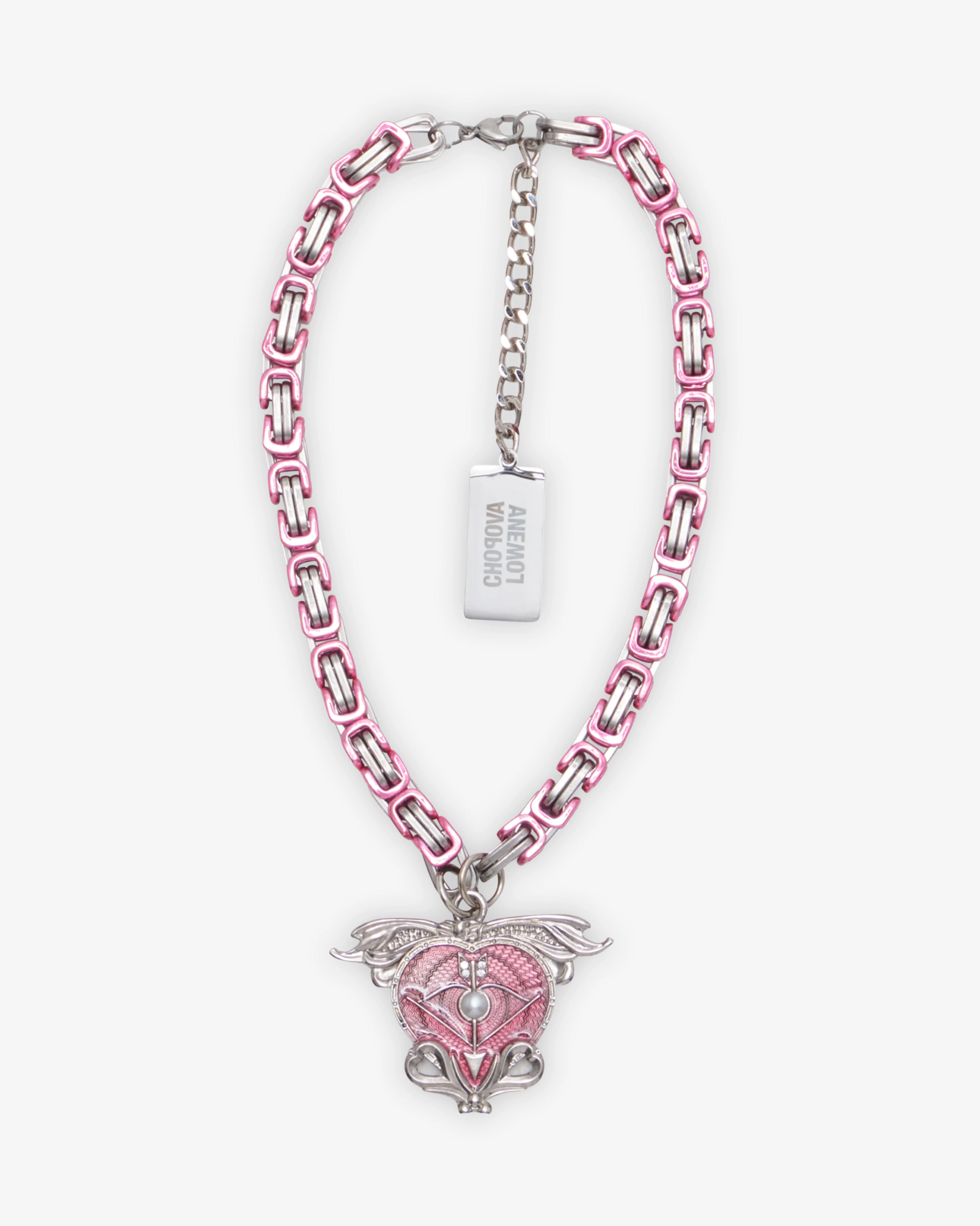 Chopova Lowena - Women's Charm Necklace - (Pink)