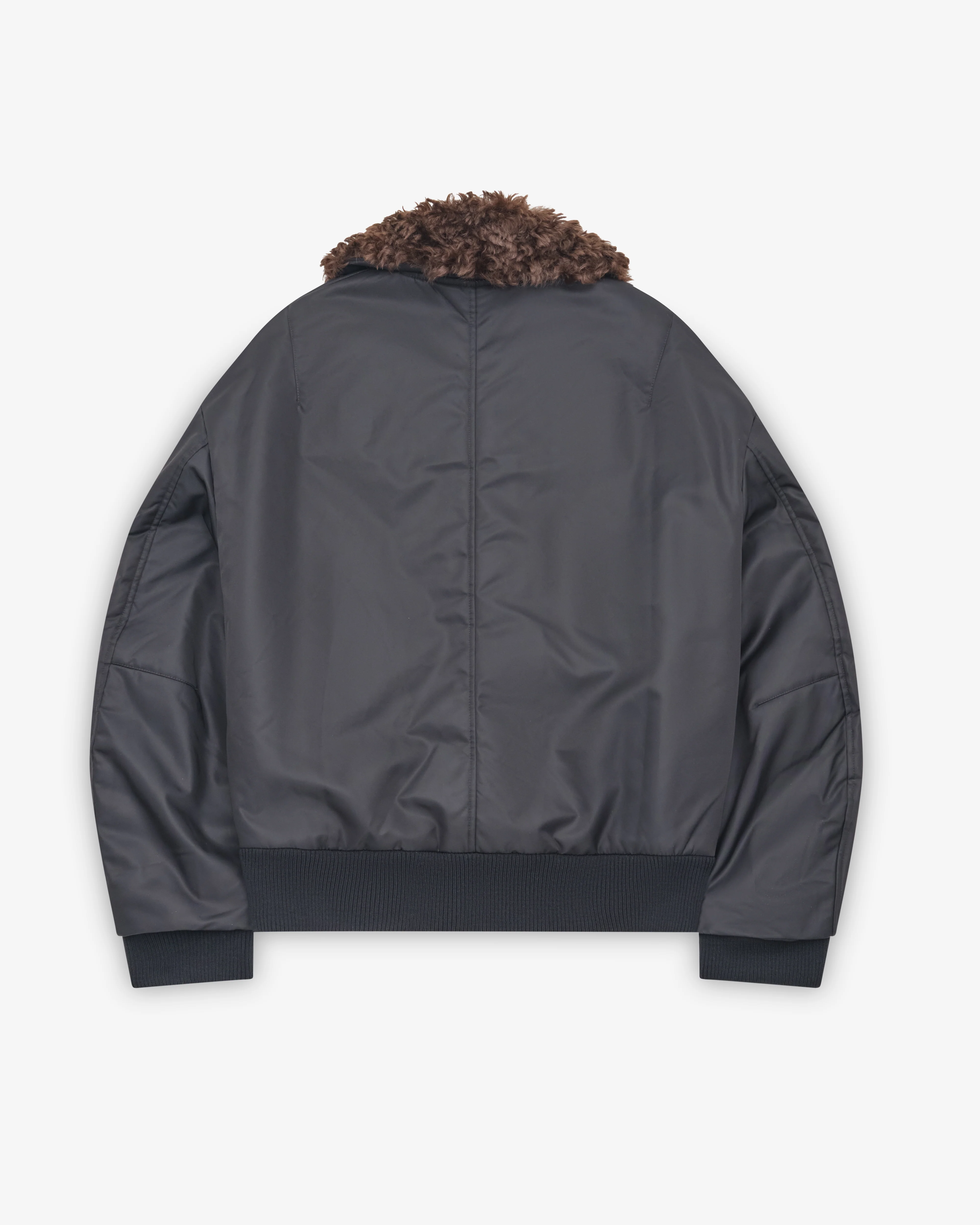 Simone Rocha - Men's Draped Bomber Jacket - (Black/Brown)