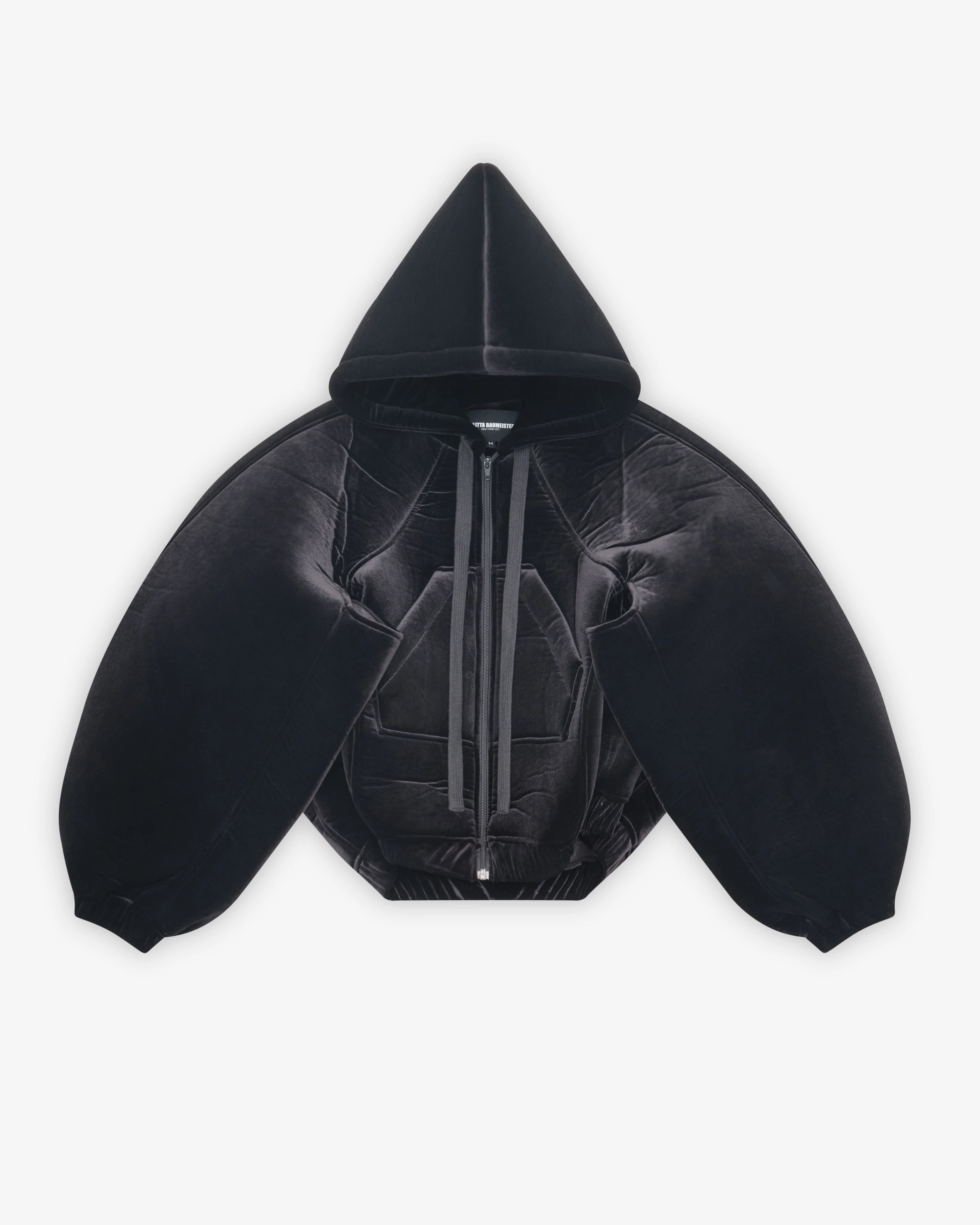 Melitta Baumeister - Women's Maxi Zip-Up Hoodie - (Black)