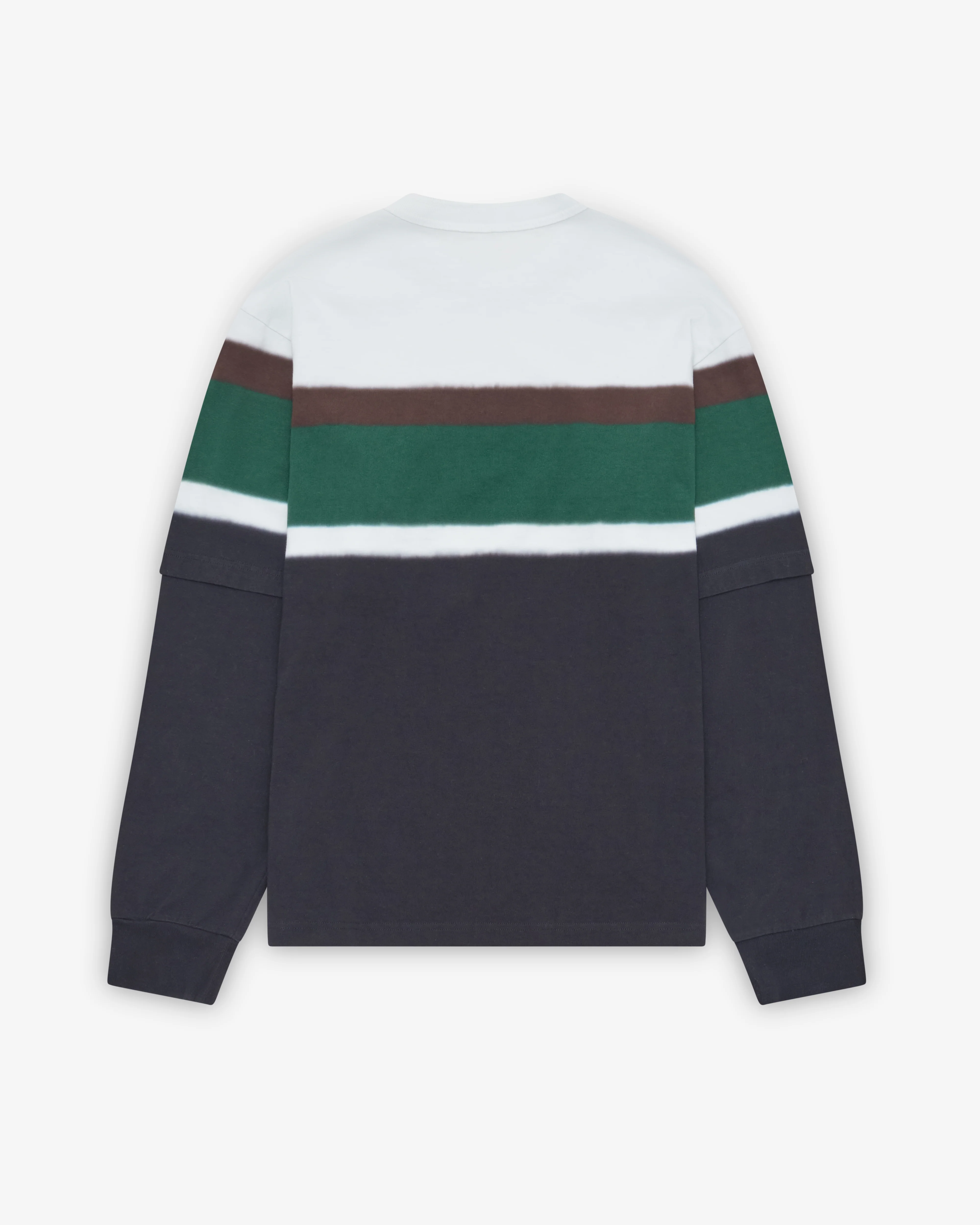 Sacai - Men's Chusen-Dyed Cotton Jersey T-Shirt - (Black/Multi)