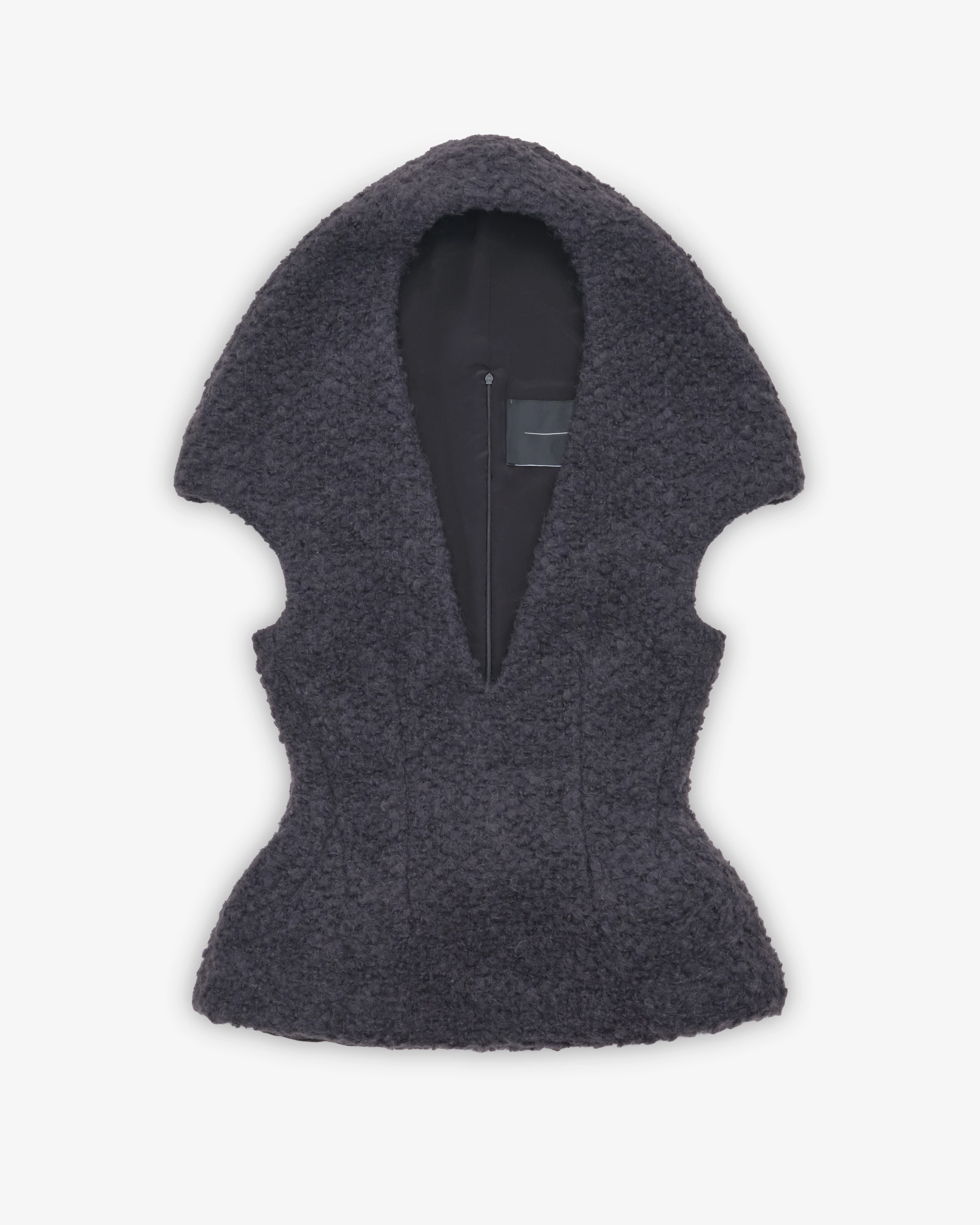 Institution - Women's Boucle Cocoon Top - (Gray)
