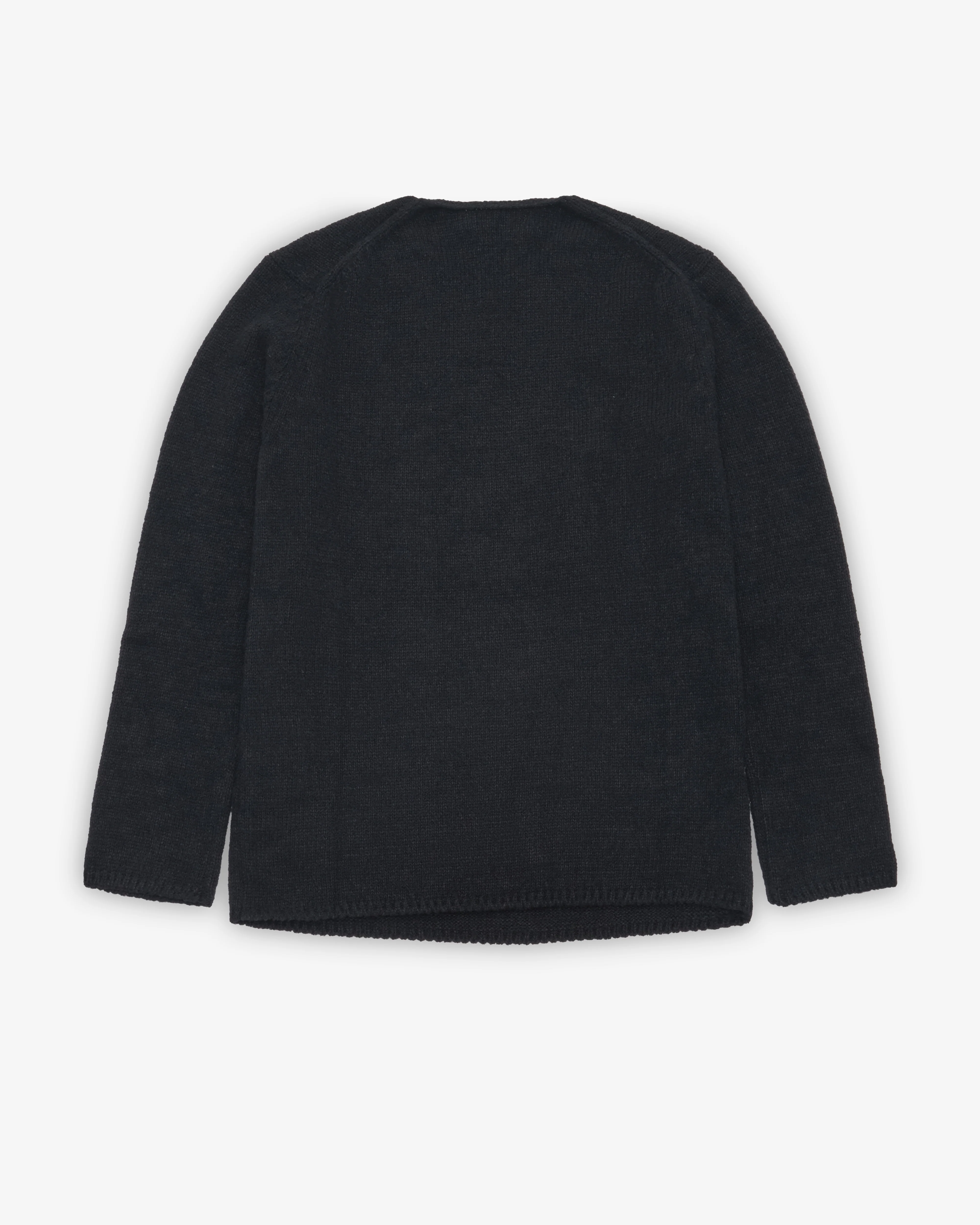 CDG Shirt - Men's Pattern Knit Sweater - (Black)