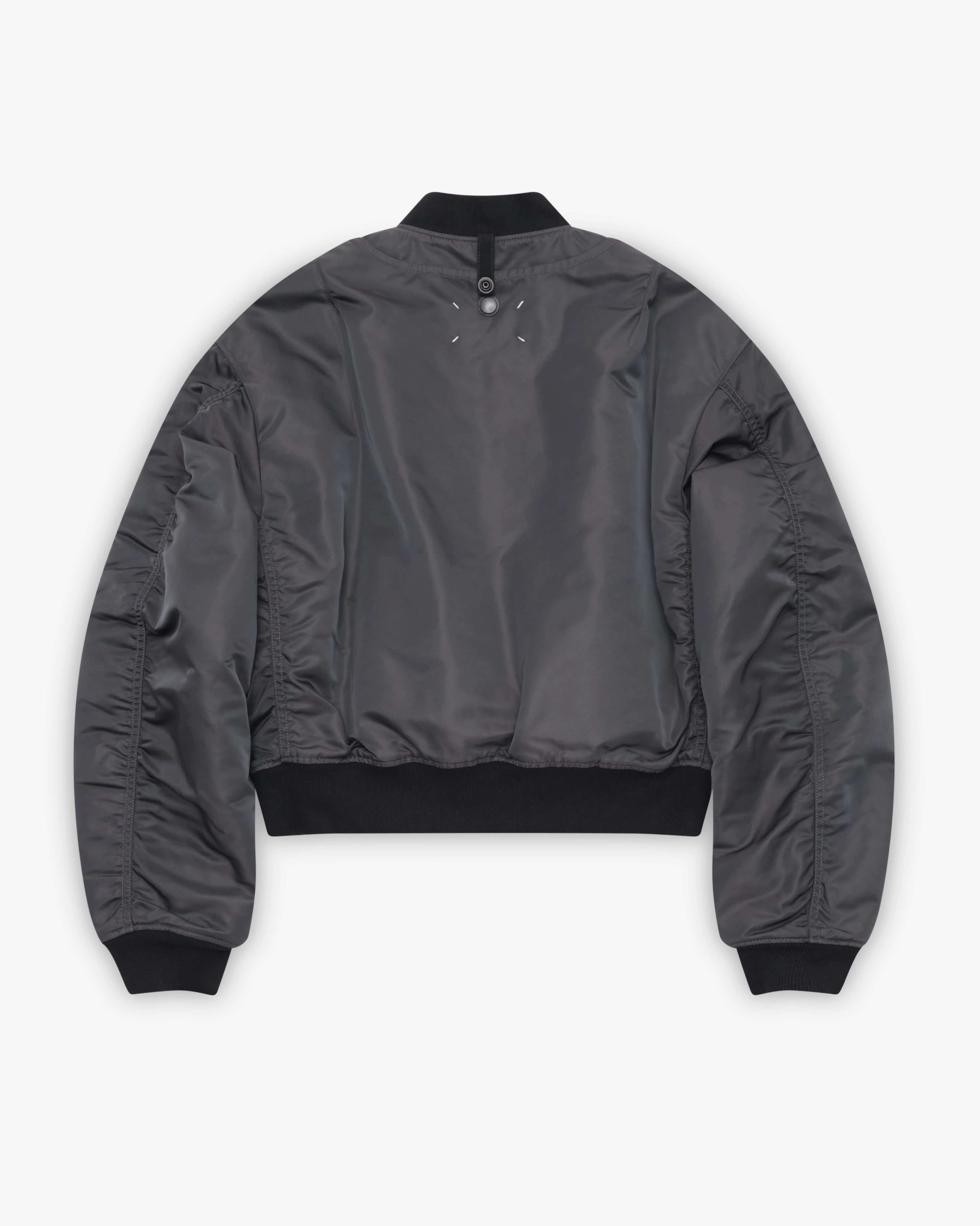 Maison Margiela - Women's Reversible Bomber Jacket (Dark Grey)