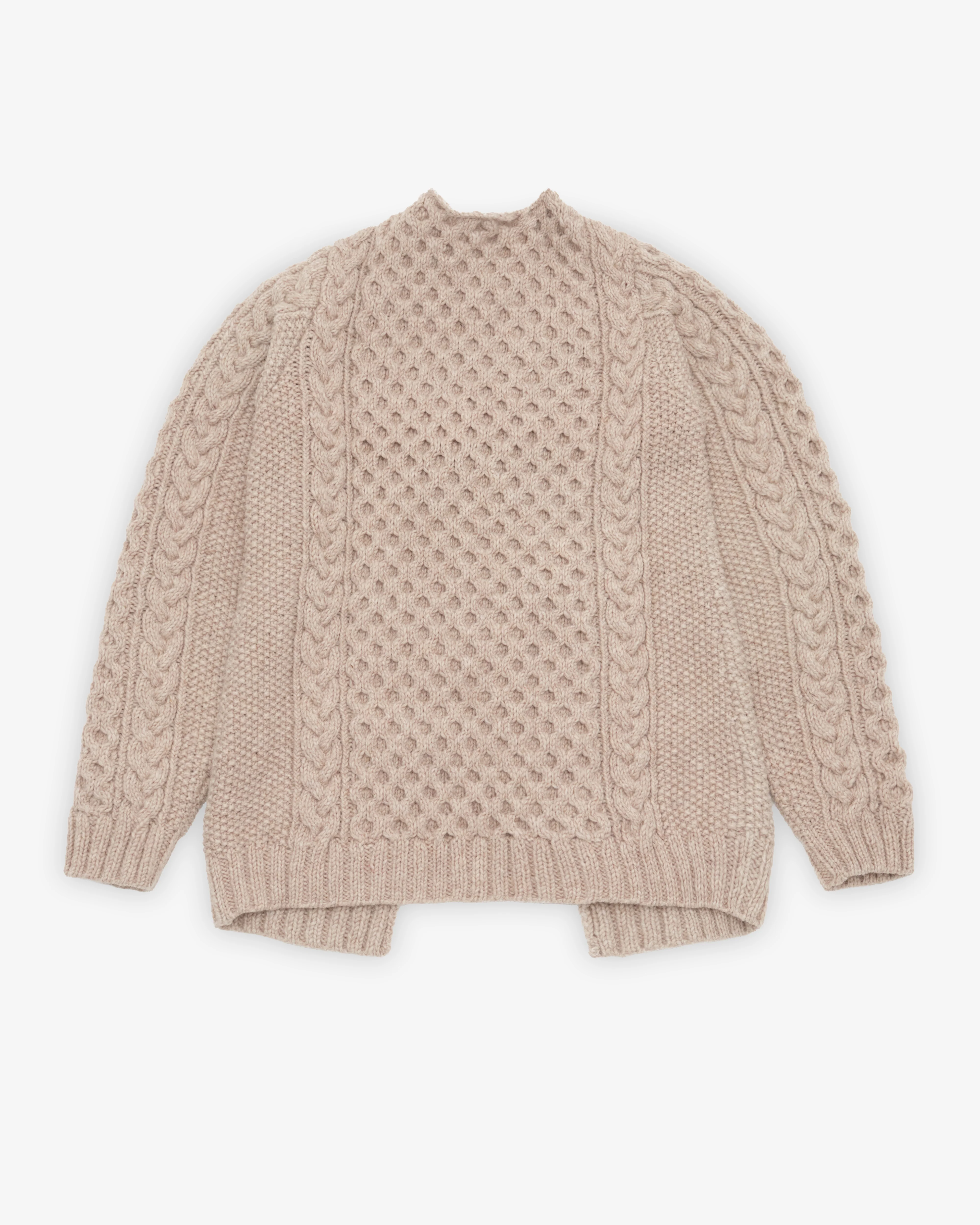 Pillings - Women's Cardigan - (Beige)