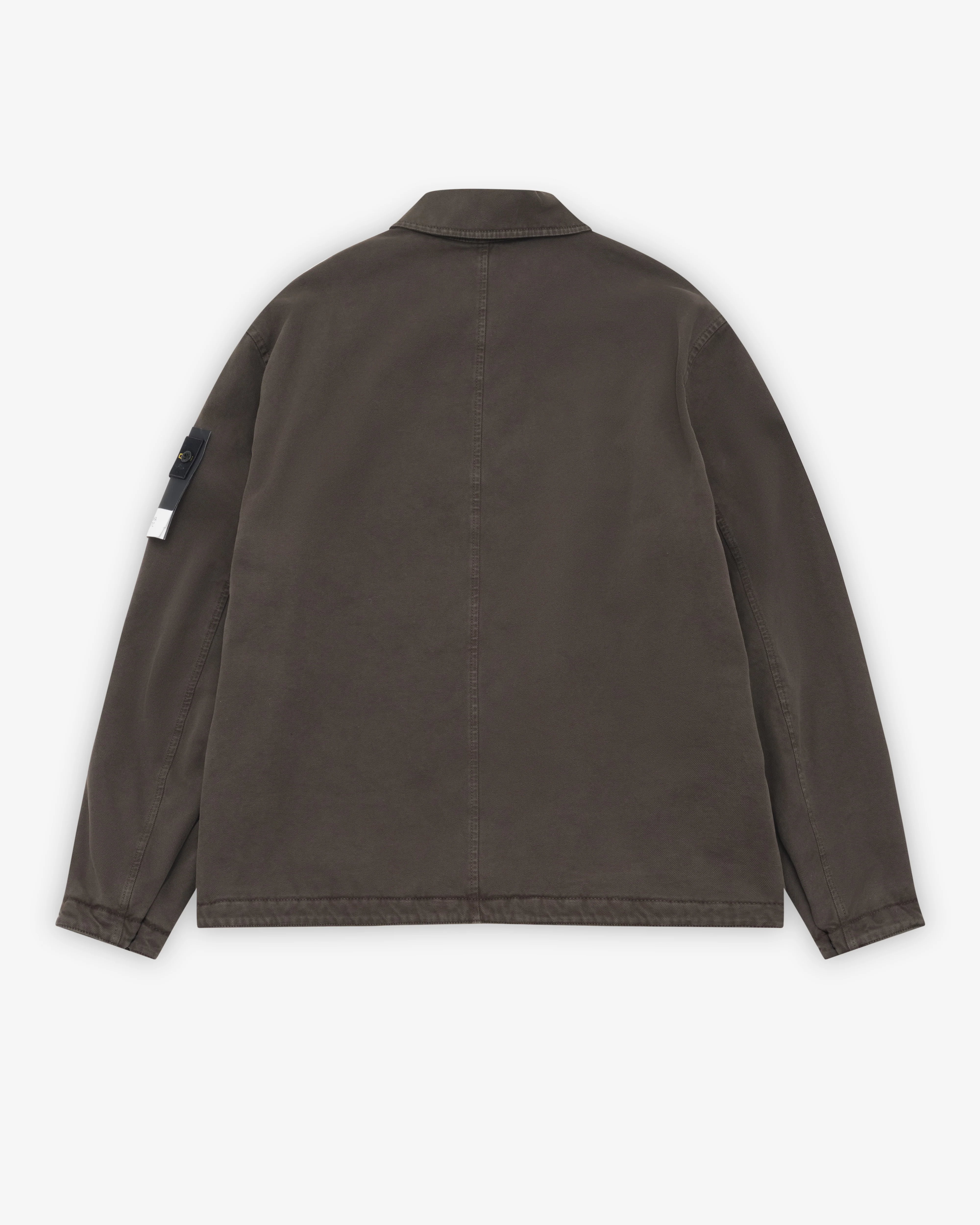 Stone Island - Men's “Old” Effect Padded Coach Jacket - (Coal Grey)
