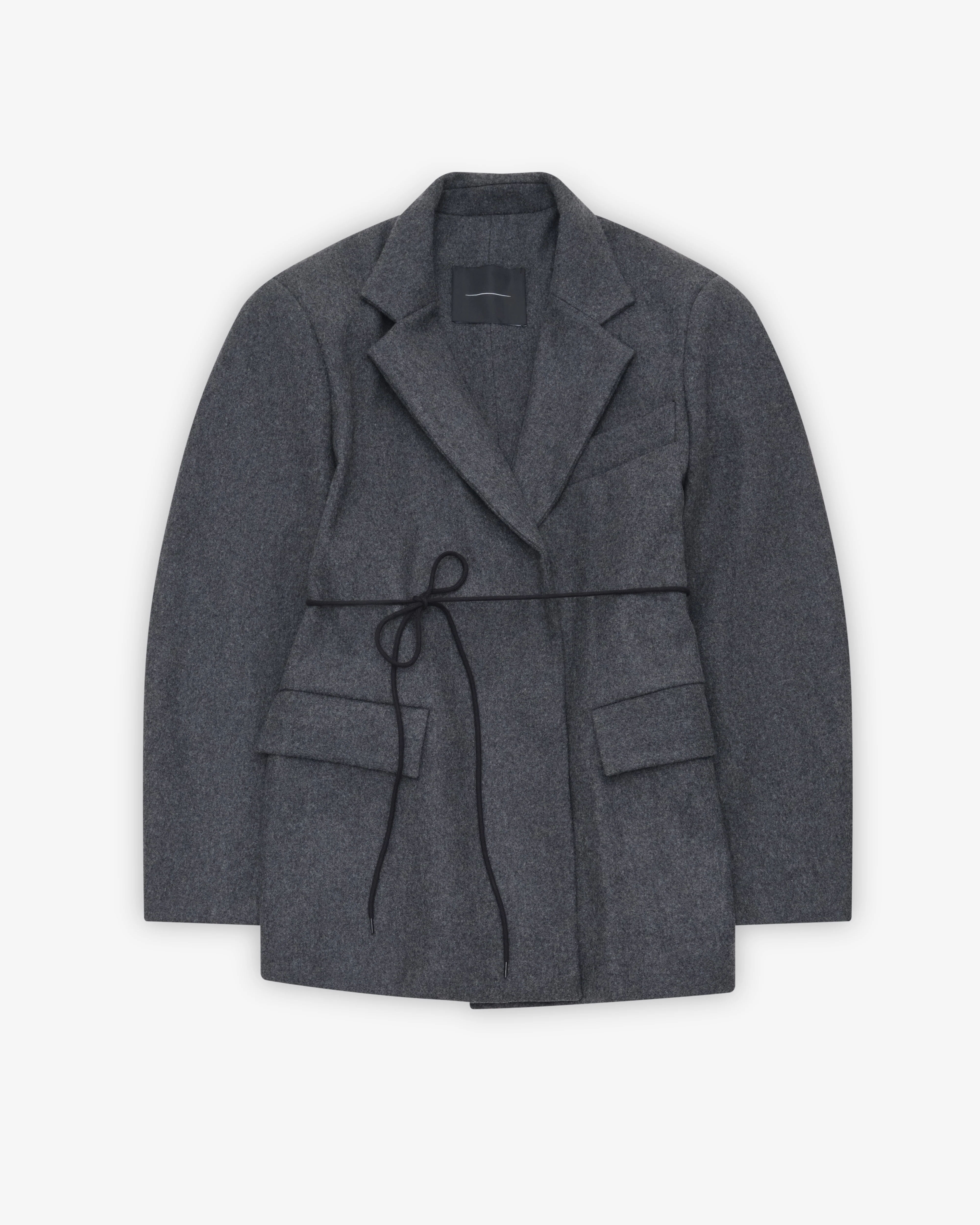 Institution - Women's Short Overcoat - (Gray)
