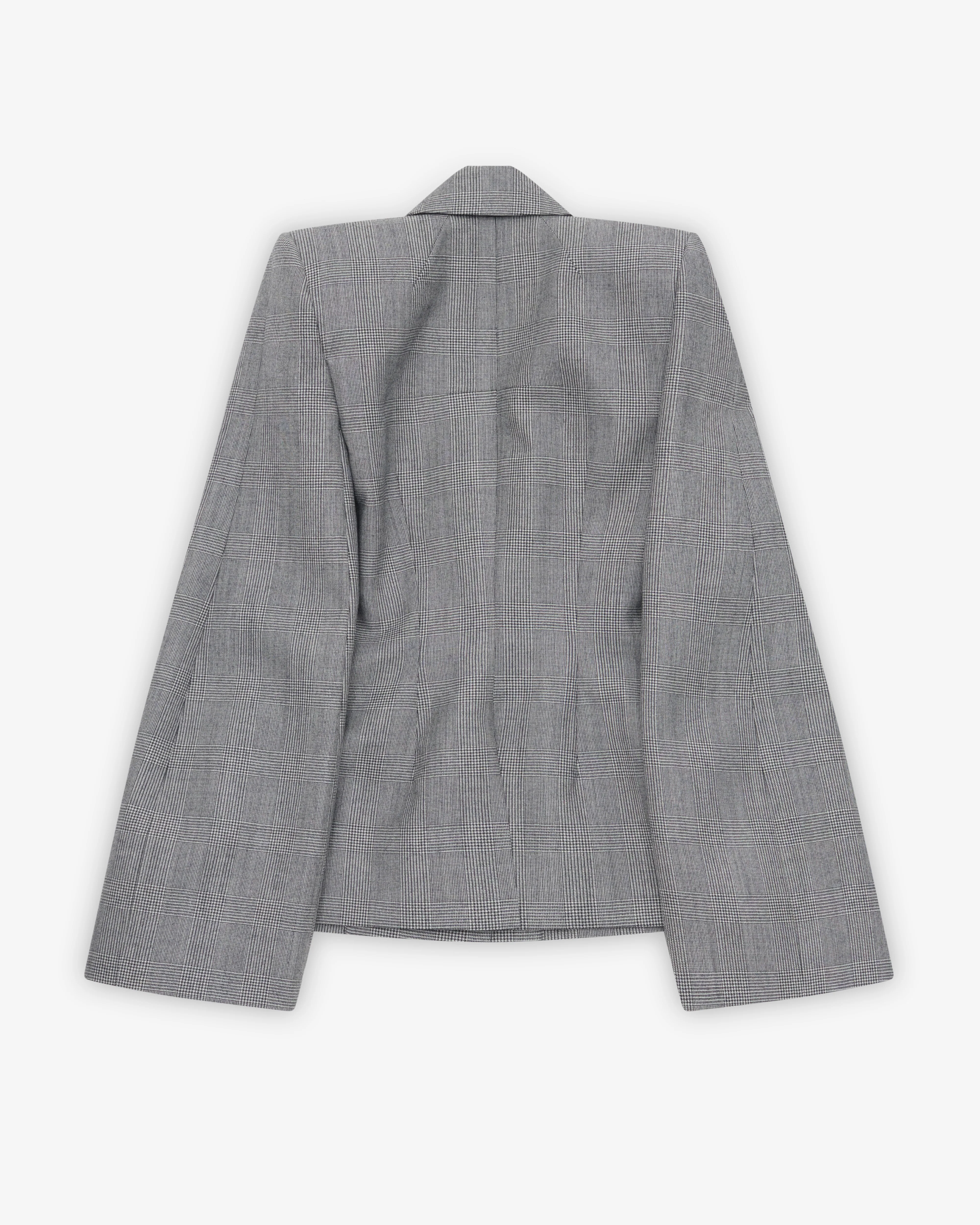 Matières Fécales - Women's Madame H. Wool Blazer - (Gray)