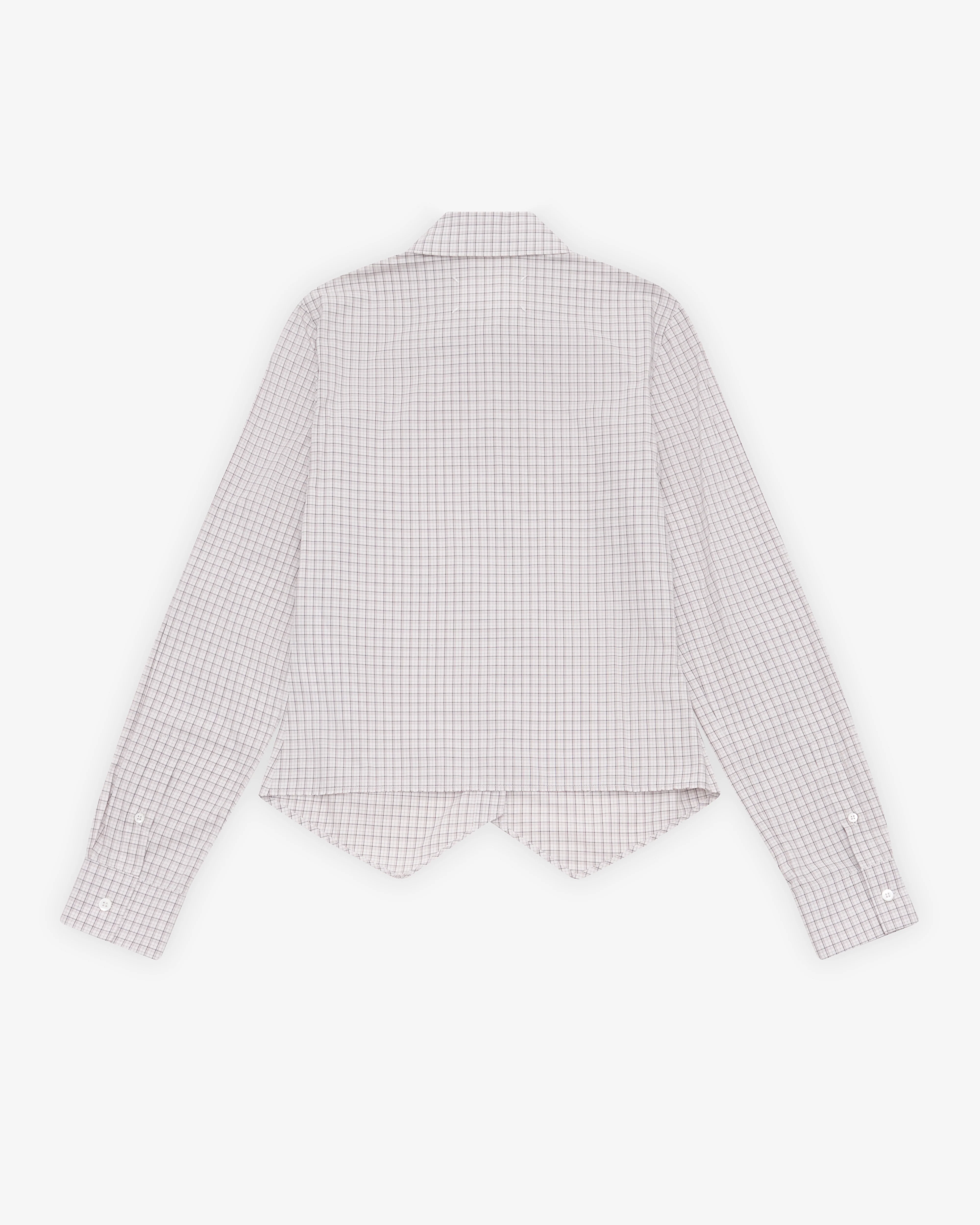 Maison Margiela - Women's Fitted Shirt - (Light Gray)