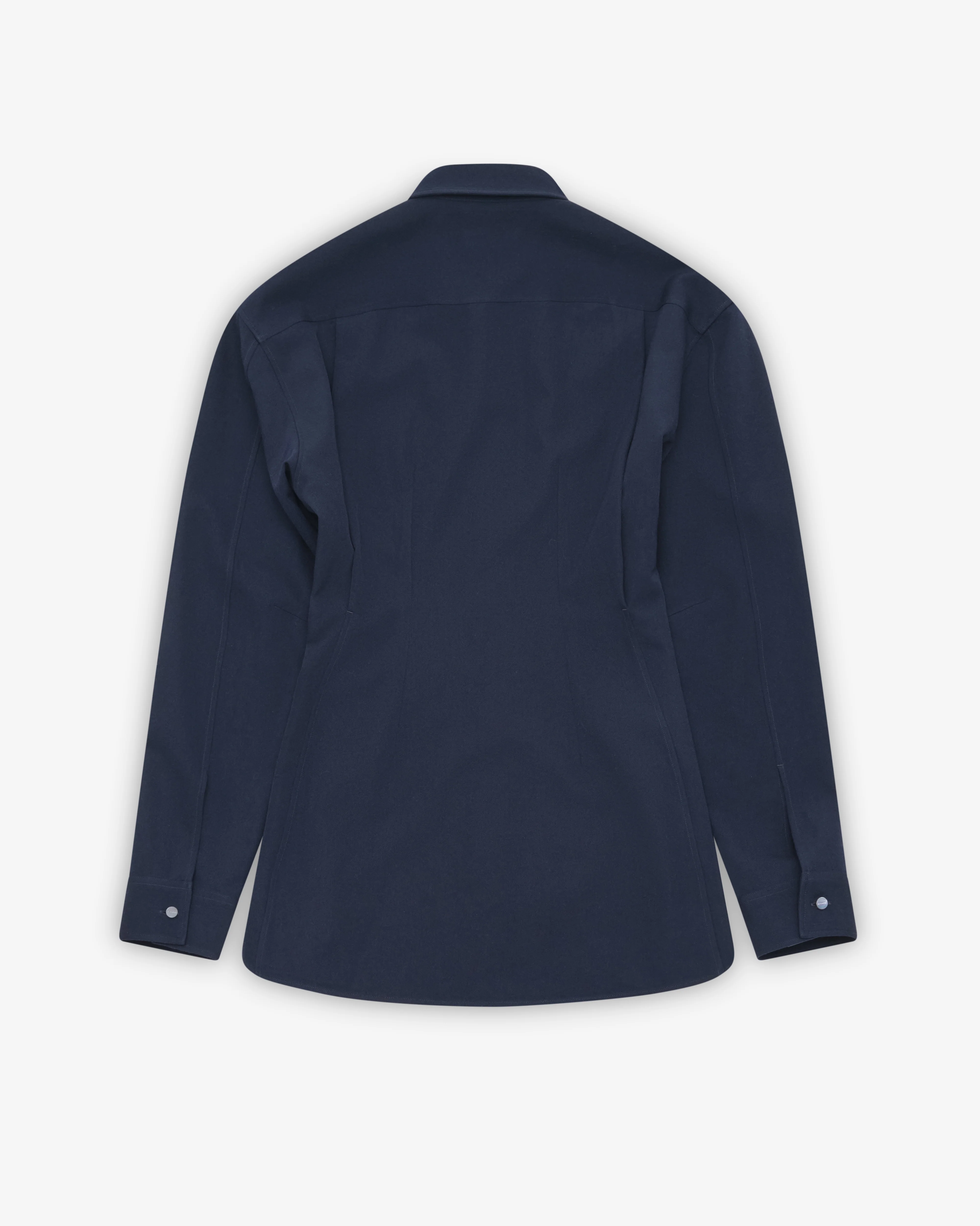 Jil Sander - Men's Wool Shirt - (Midnight)