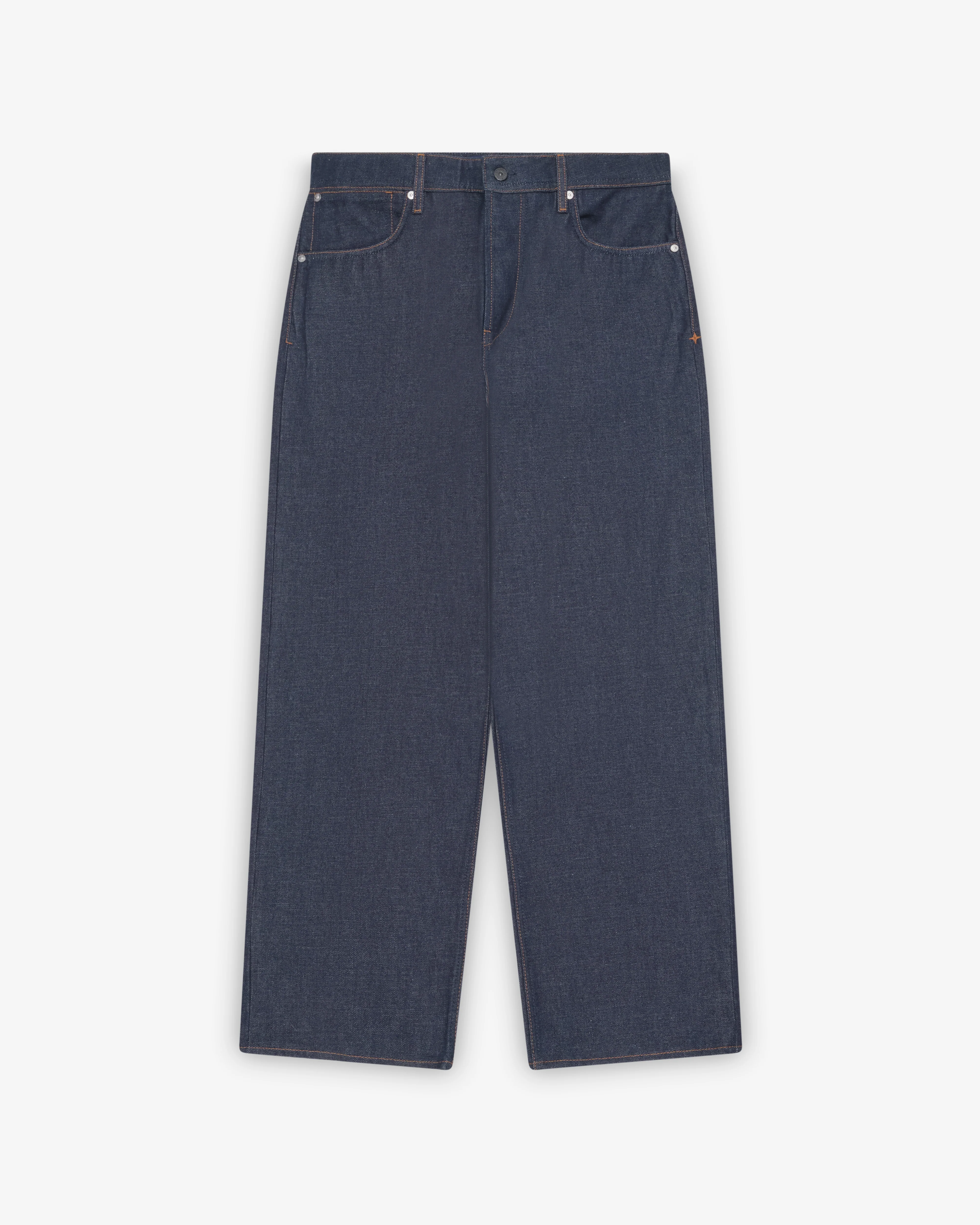 Stone Island - Men's Loose-Fit Five-Pocket Jeans - (Blue Raw)