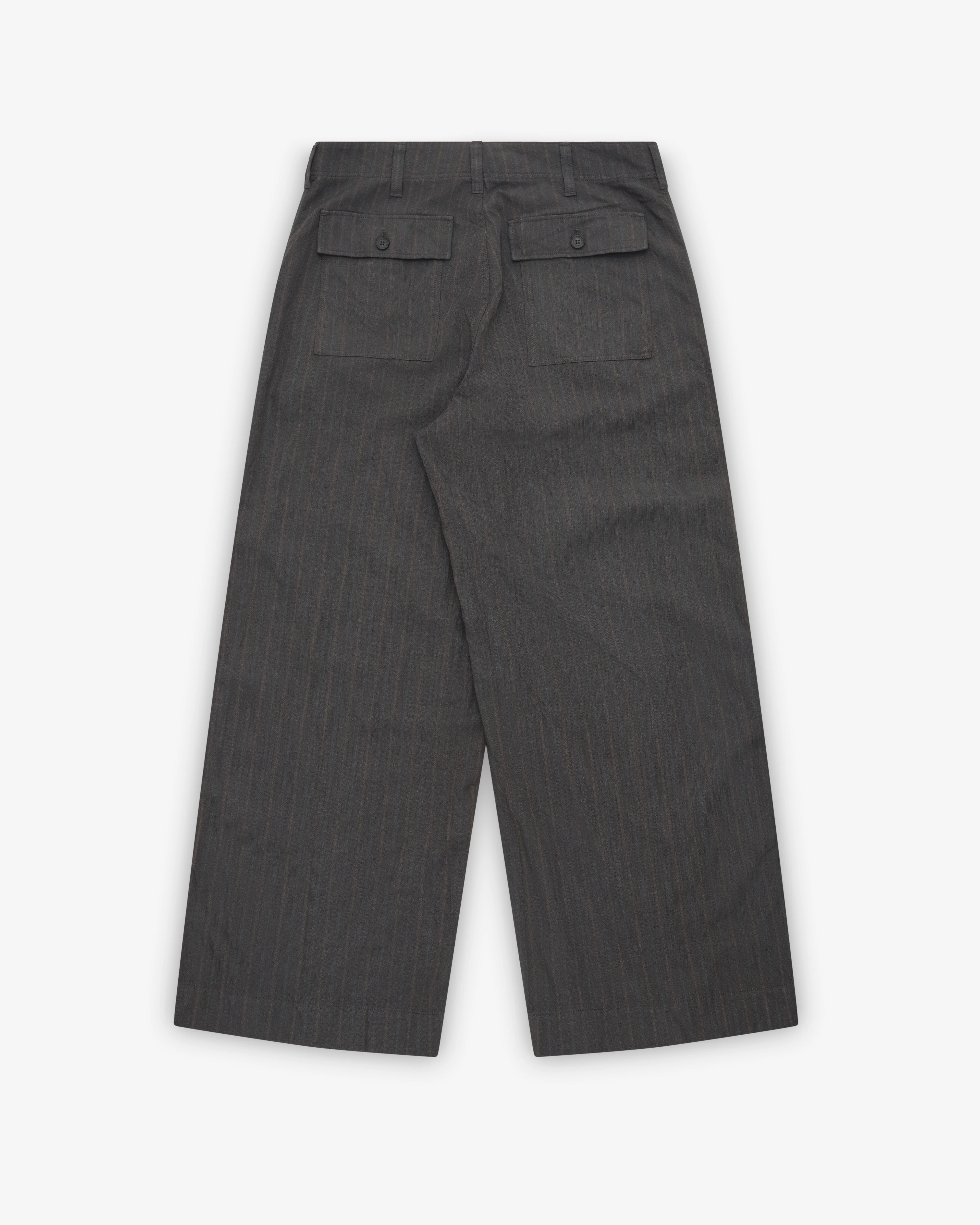 CDG Homme - Men's Pinstripe Pants - (Brown)