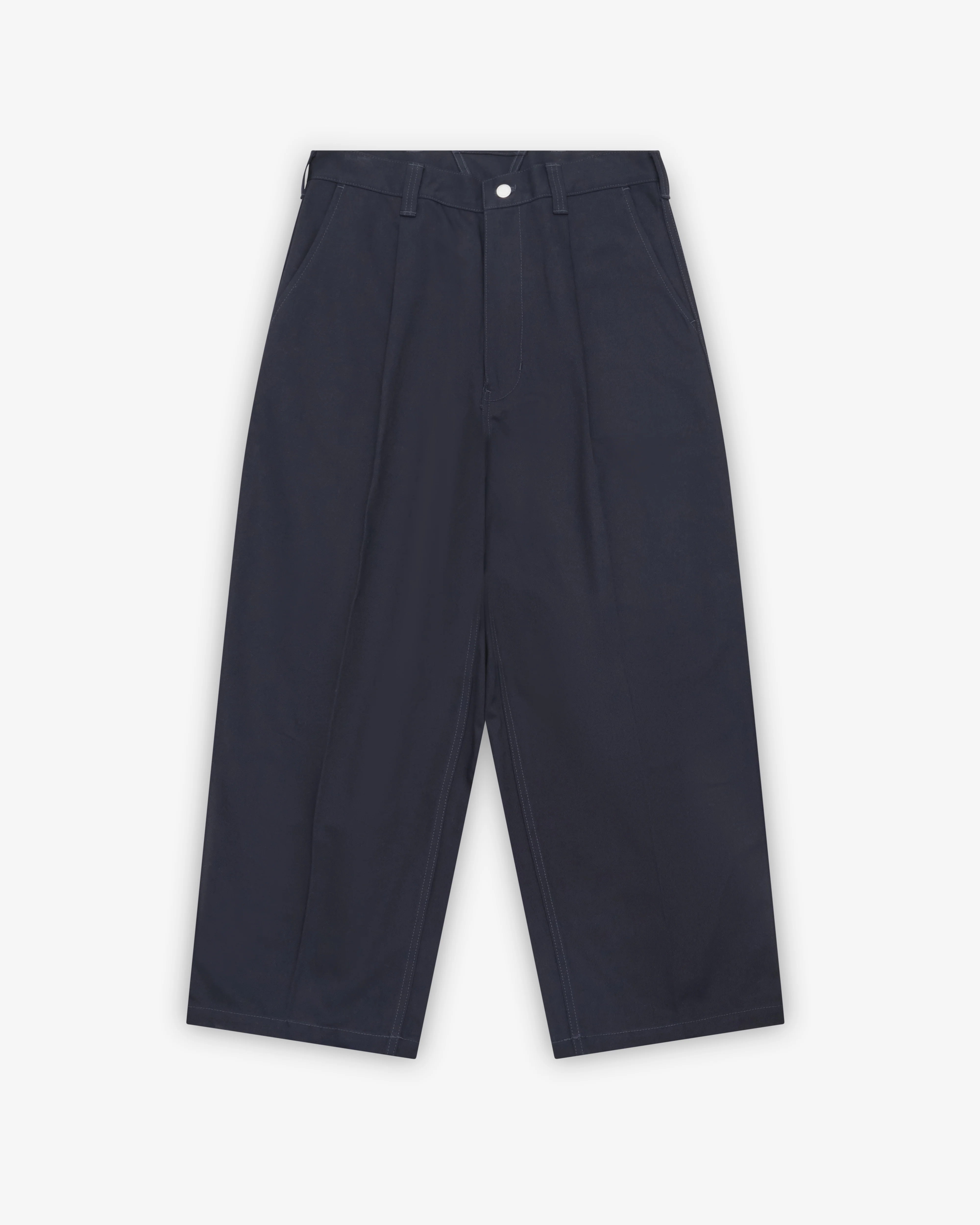 CDG Homme - Men's Wide Leg Pants - (Navy)