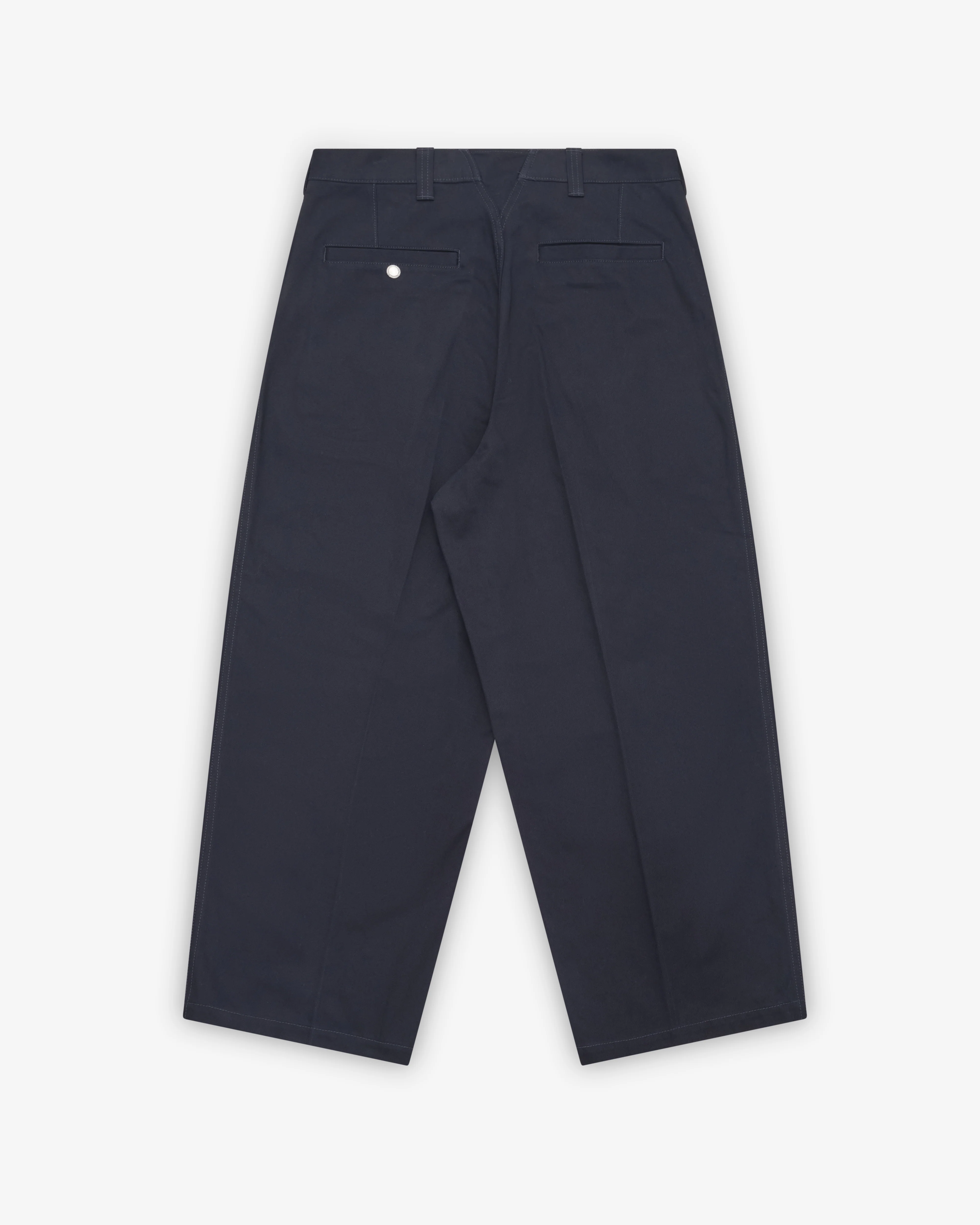 CDG Homme - Men's Wide Leg Pants - (Navy)