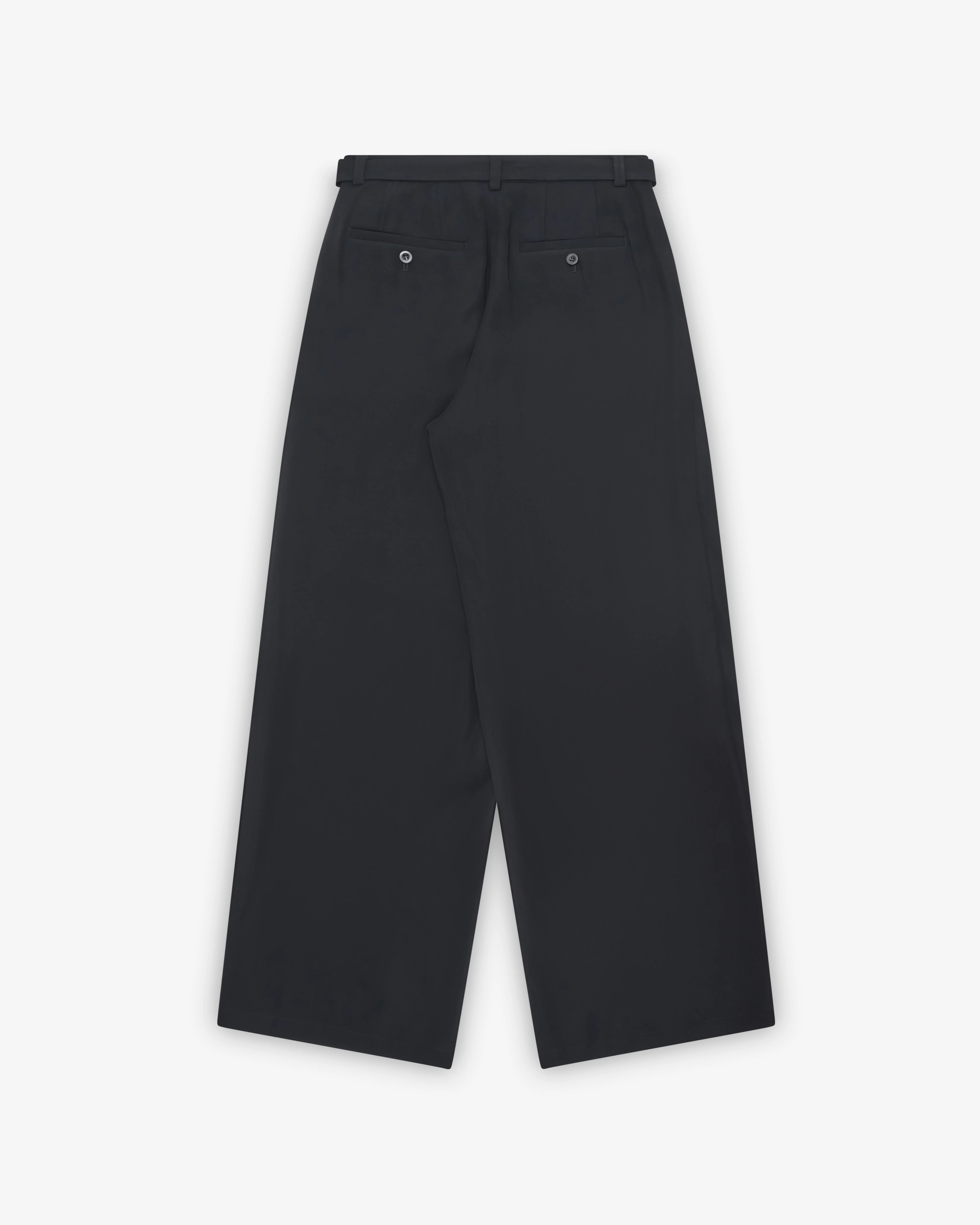 Sacai - Women's Crepe Back Satin Pants - (Black)