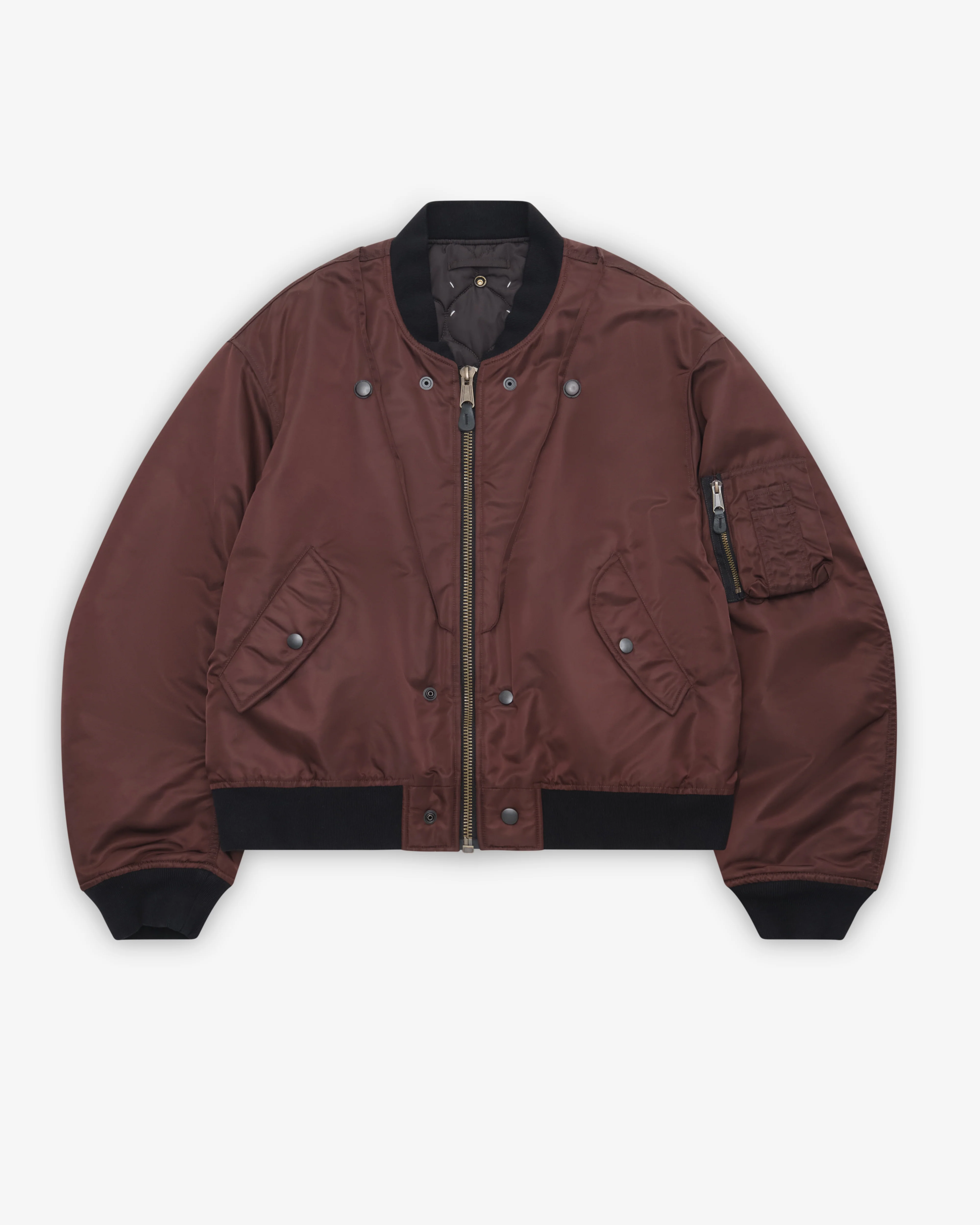 Maison Margiela - Men's Bomber Jacket - (Dark Brown)