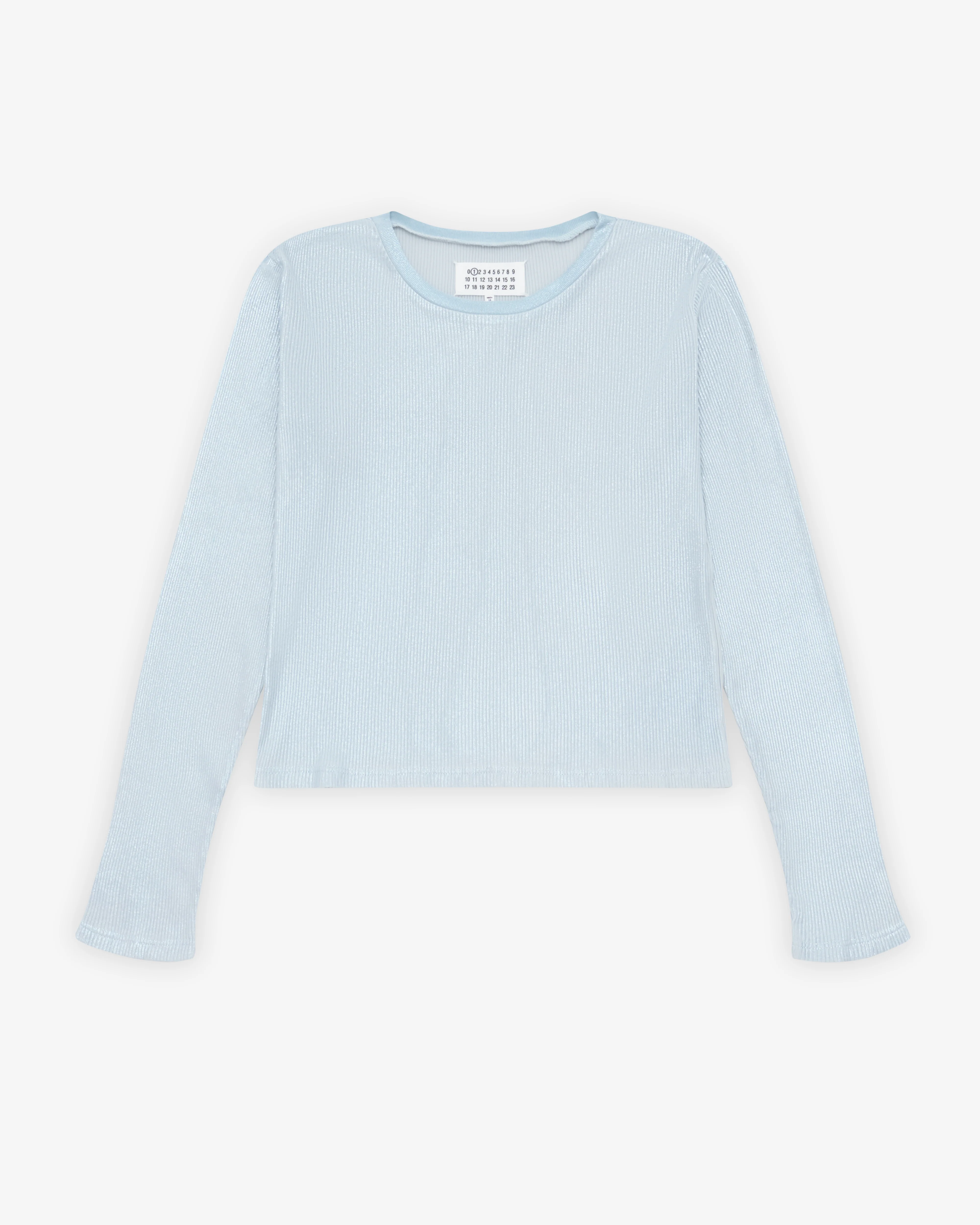 Maison Margiela - Women's Long-Sleeved Top - (Light Blue)