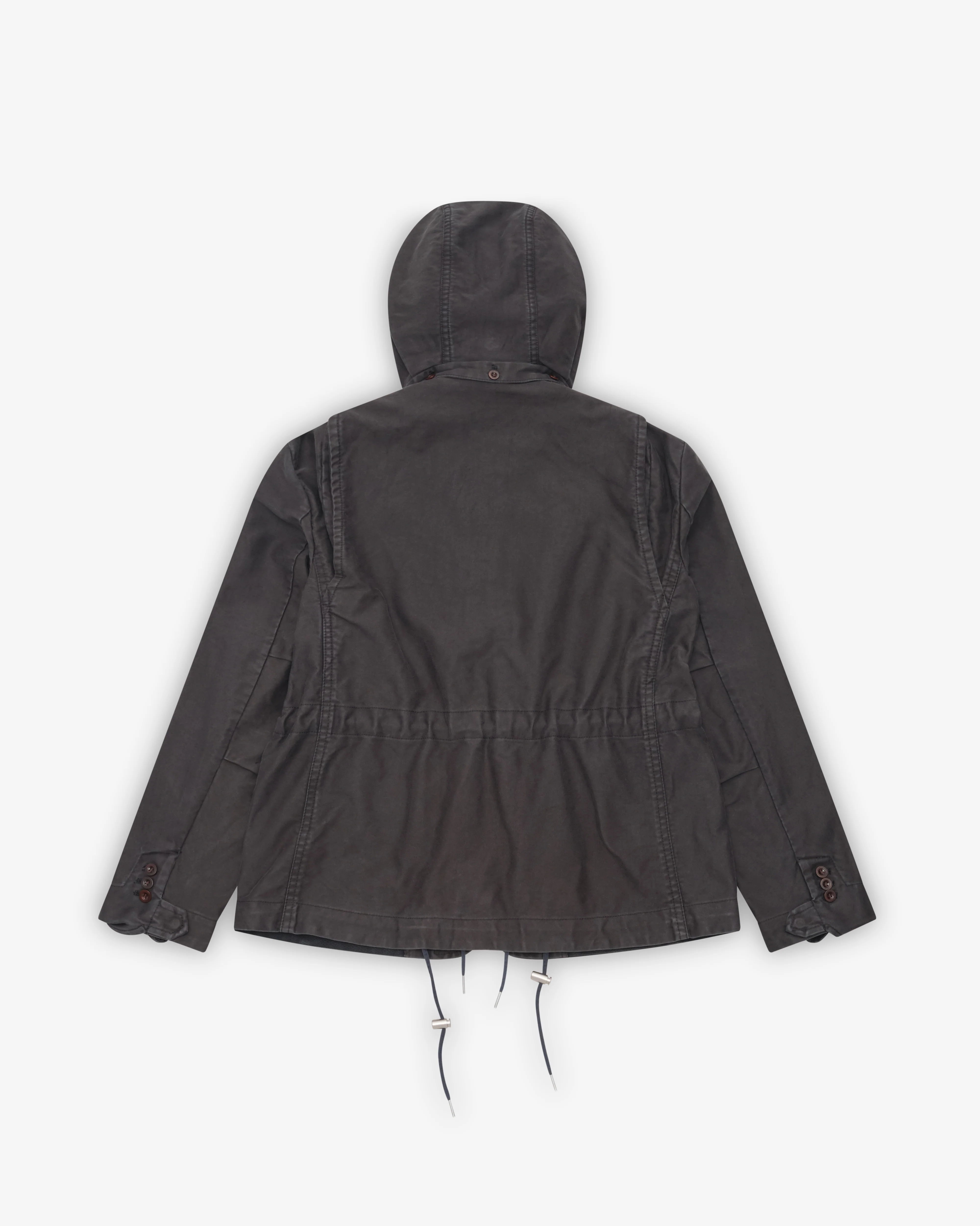 Sacai - Men's Sueded Cotton Jacket - (Black)