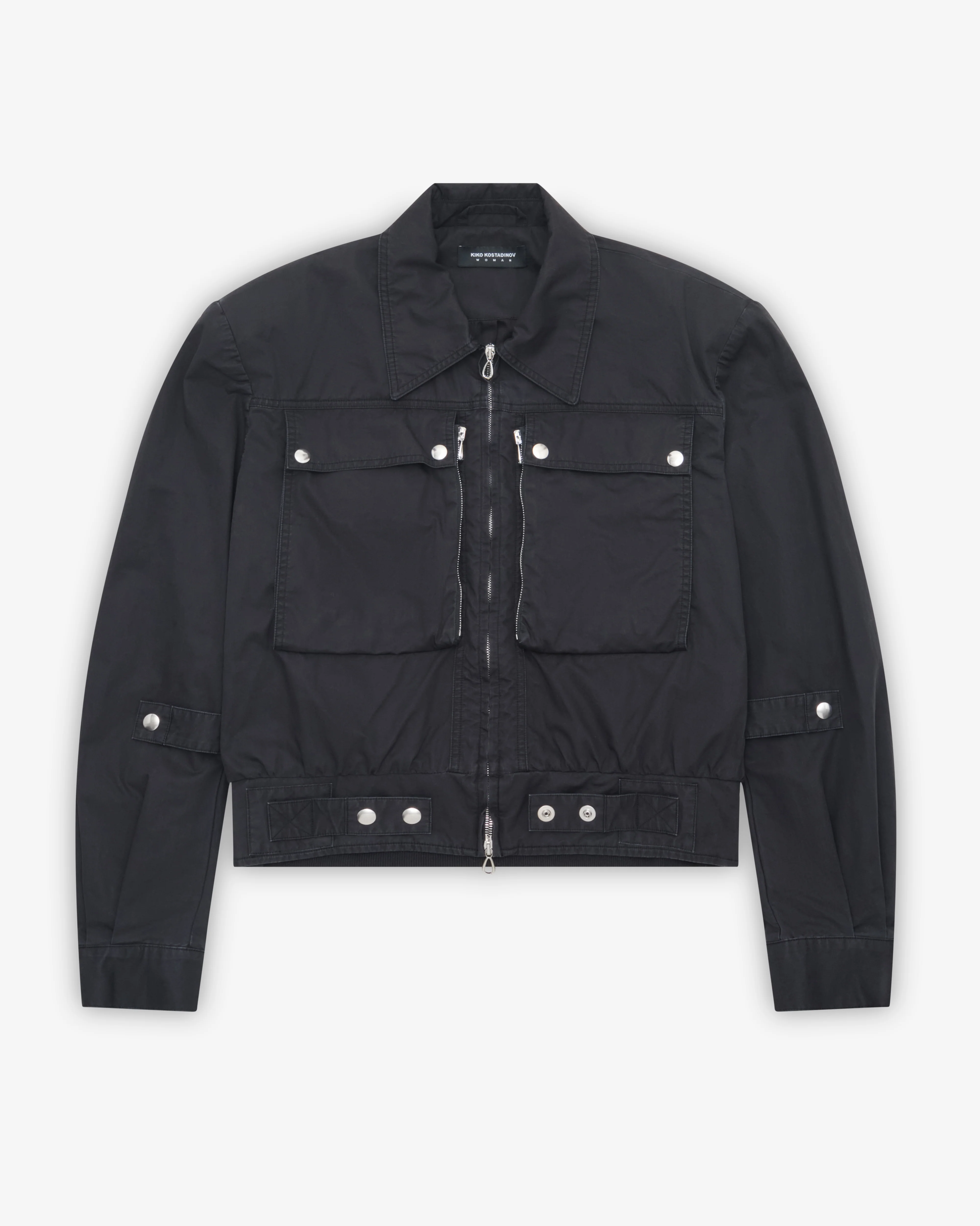 Kiko Kostadinov - Women's Peregrine Jacket - (Stone Washed Charcoal)