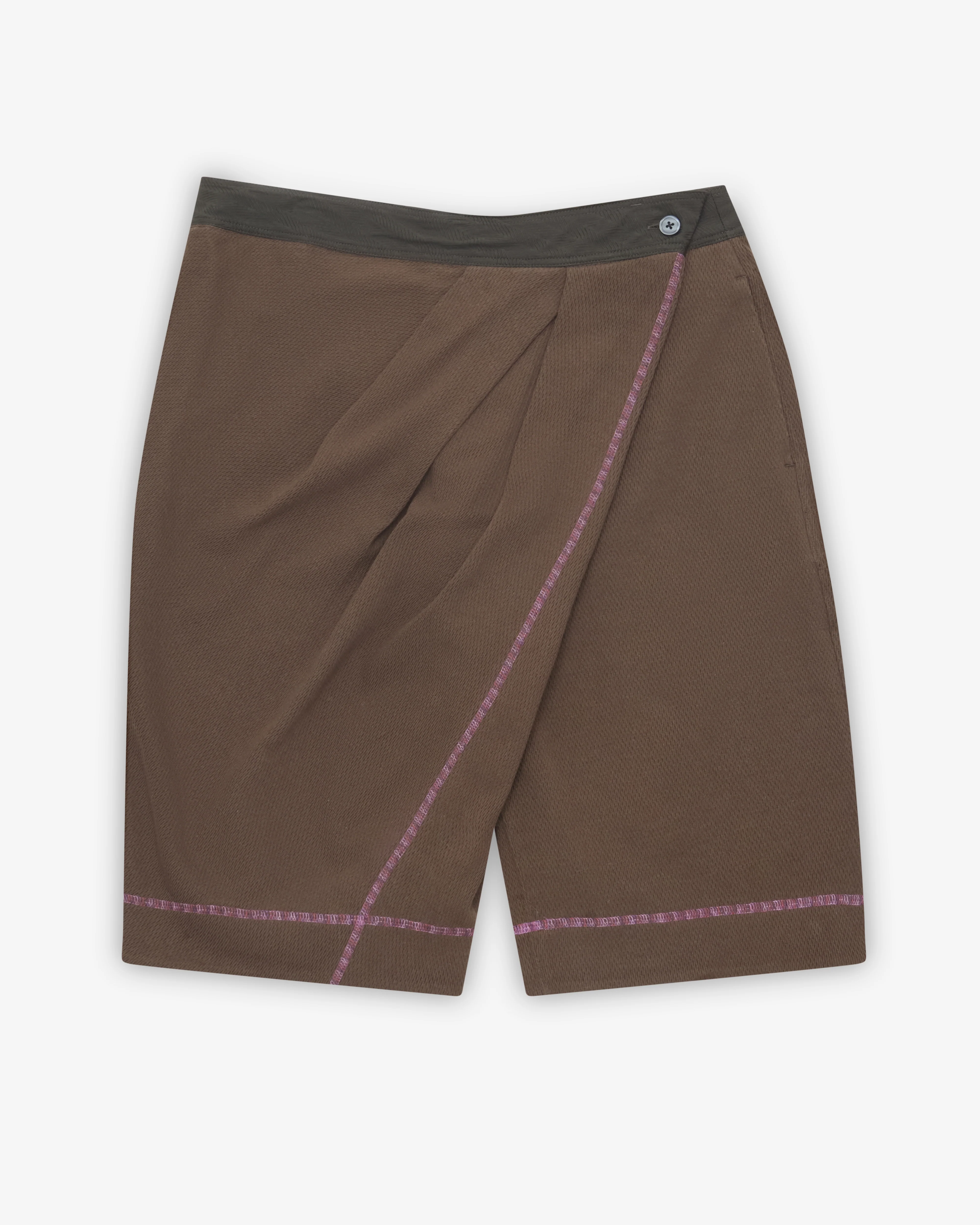 Kiko Kostadinov - Women's Petrel Draped Culottes - (Cedar Green)