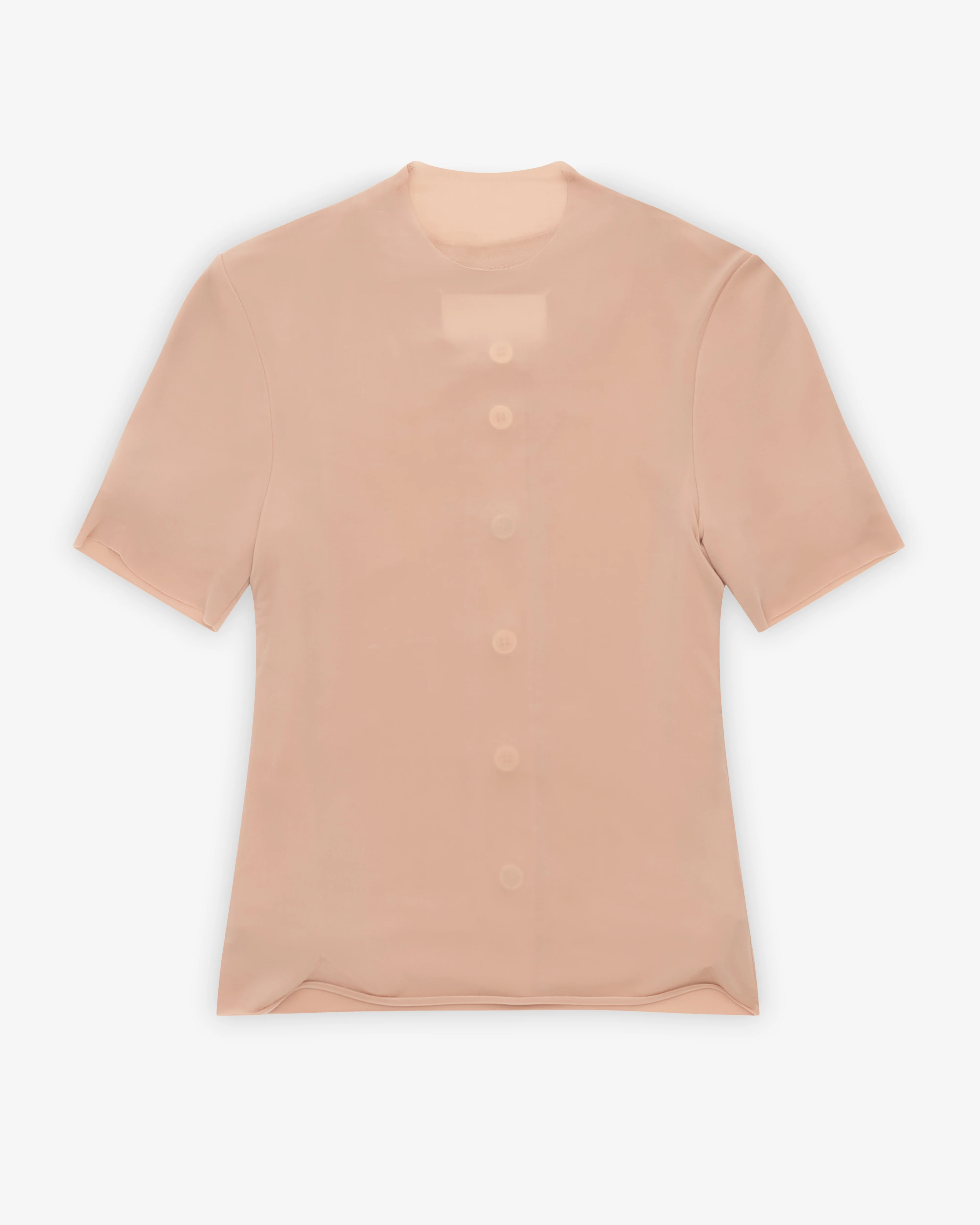 Maison Margiela - Women's Fusion Jersey T-Shirt - (Nude)