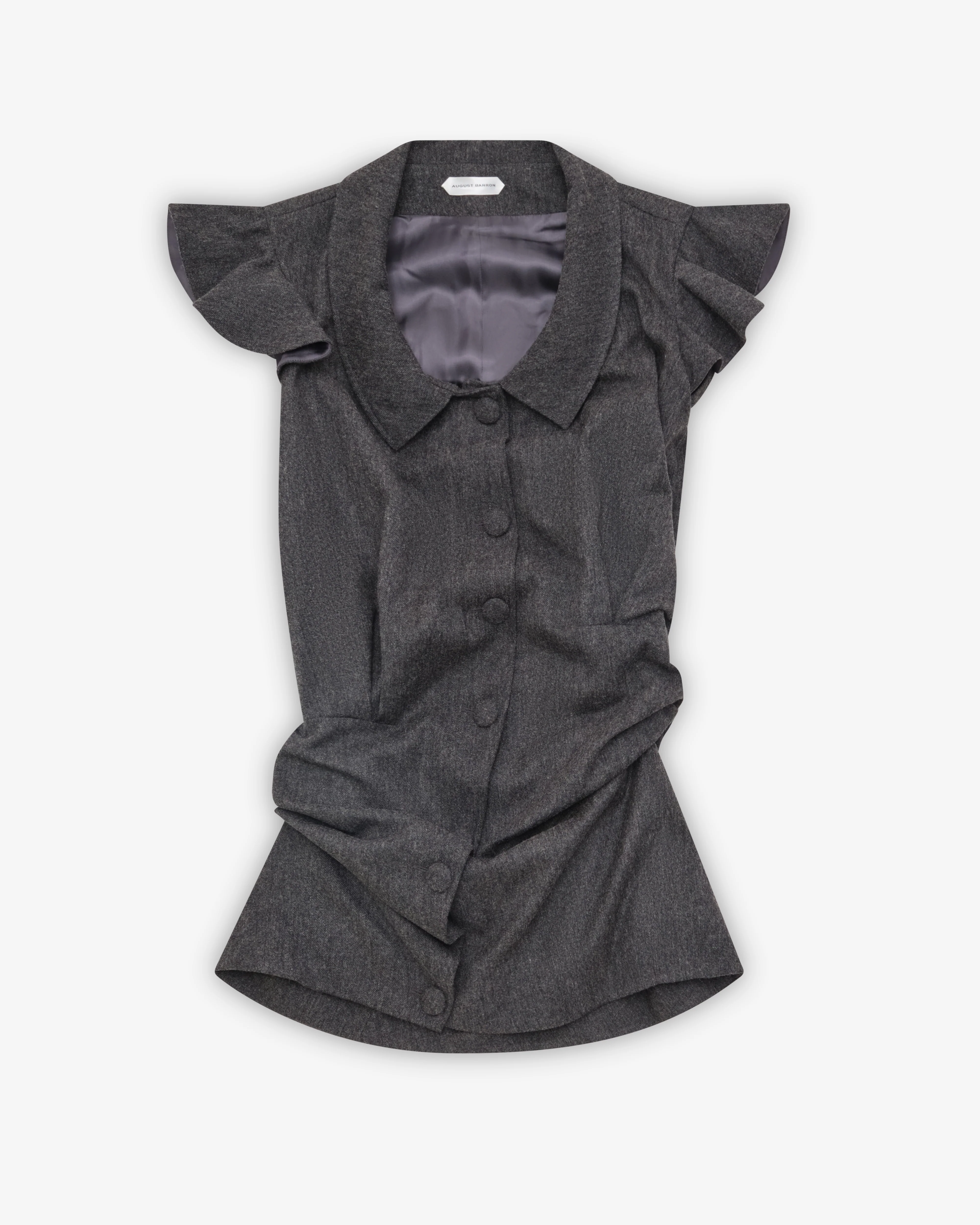 August Barron - Women's Lifted Dress - (Grey)