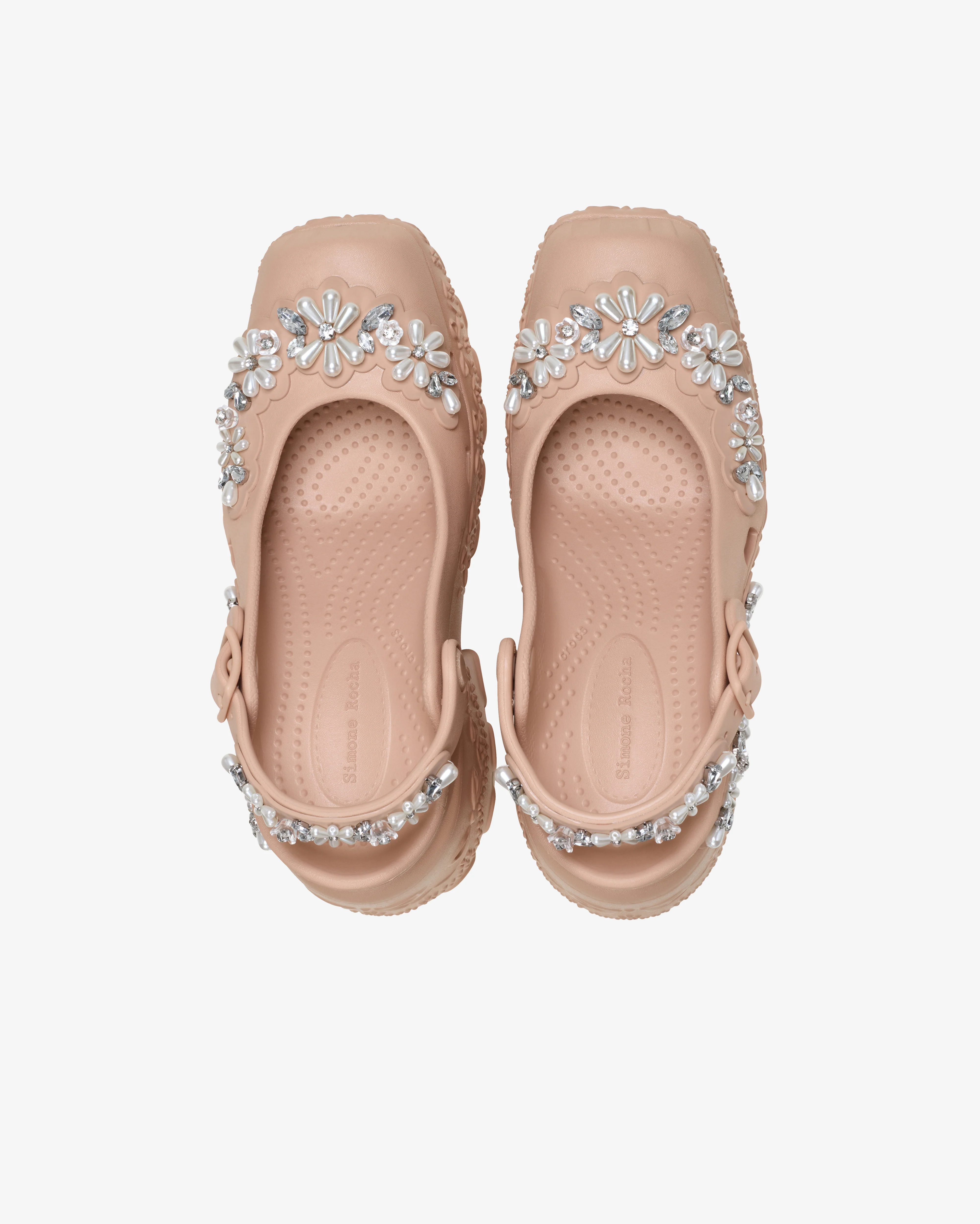 Simone Rocha - Crocs Ballerina Platforms - (Pink Caramel)