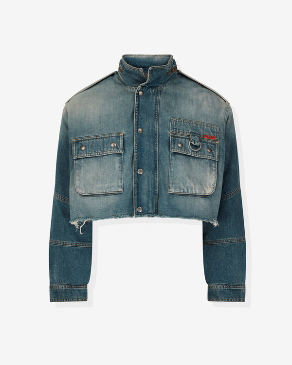 Martine Rose - Men
s Cut Denim Jacket - (Blue)