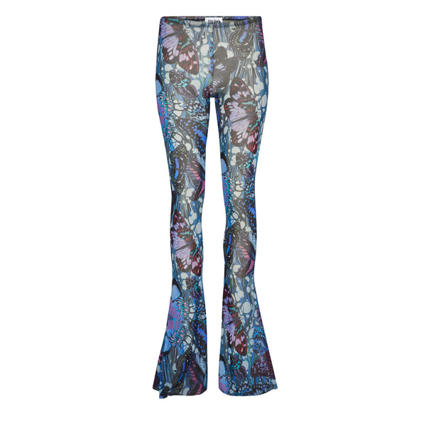 Jean Paul Gaultier - Women
s Mesh Pant - (Blue/Multi)