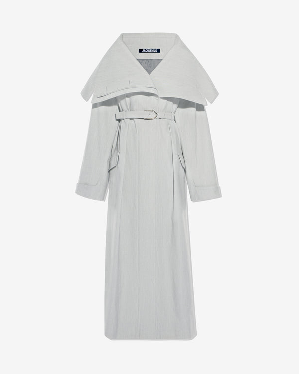 Jacquemus - Women
s Le Trench Caruso - (Light Grey)