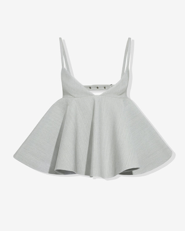 Jacquemus - Women
s Le Haut Vela - (Light Grey)