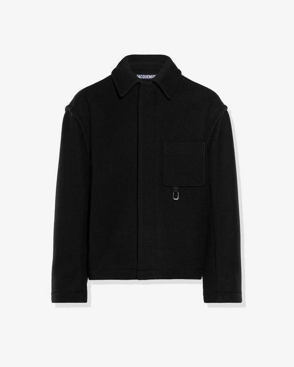 Jacquemus - Men
s Le Manteau Court - (Black)