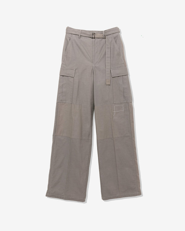 sacai - Men
s WTAPS Wide Leg Trousers - (Taupe)