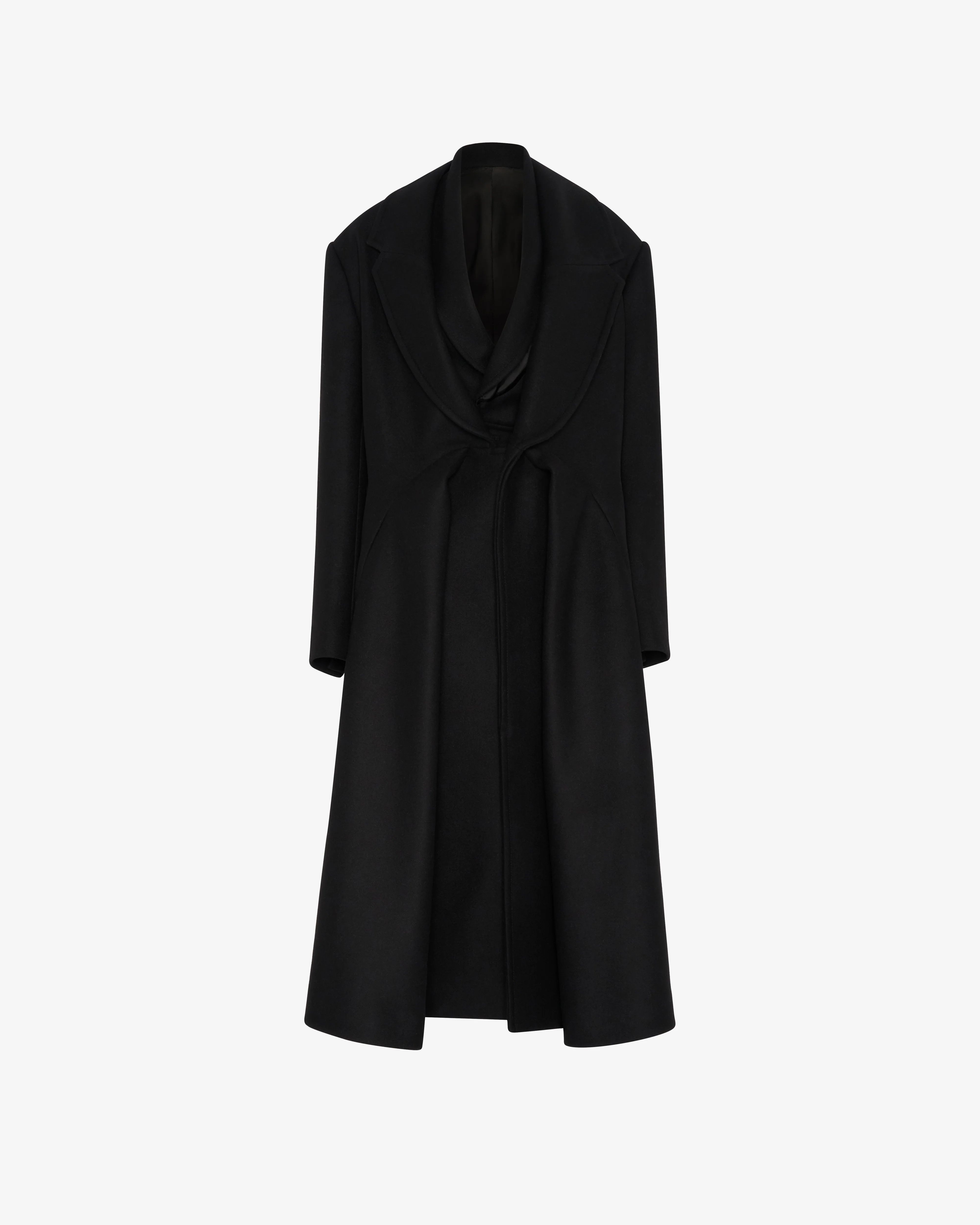 Jean Paul Gaultier - Women's Cyrille Boiled Wool Coat - (Black)