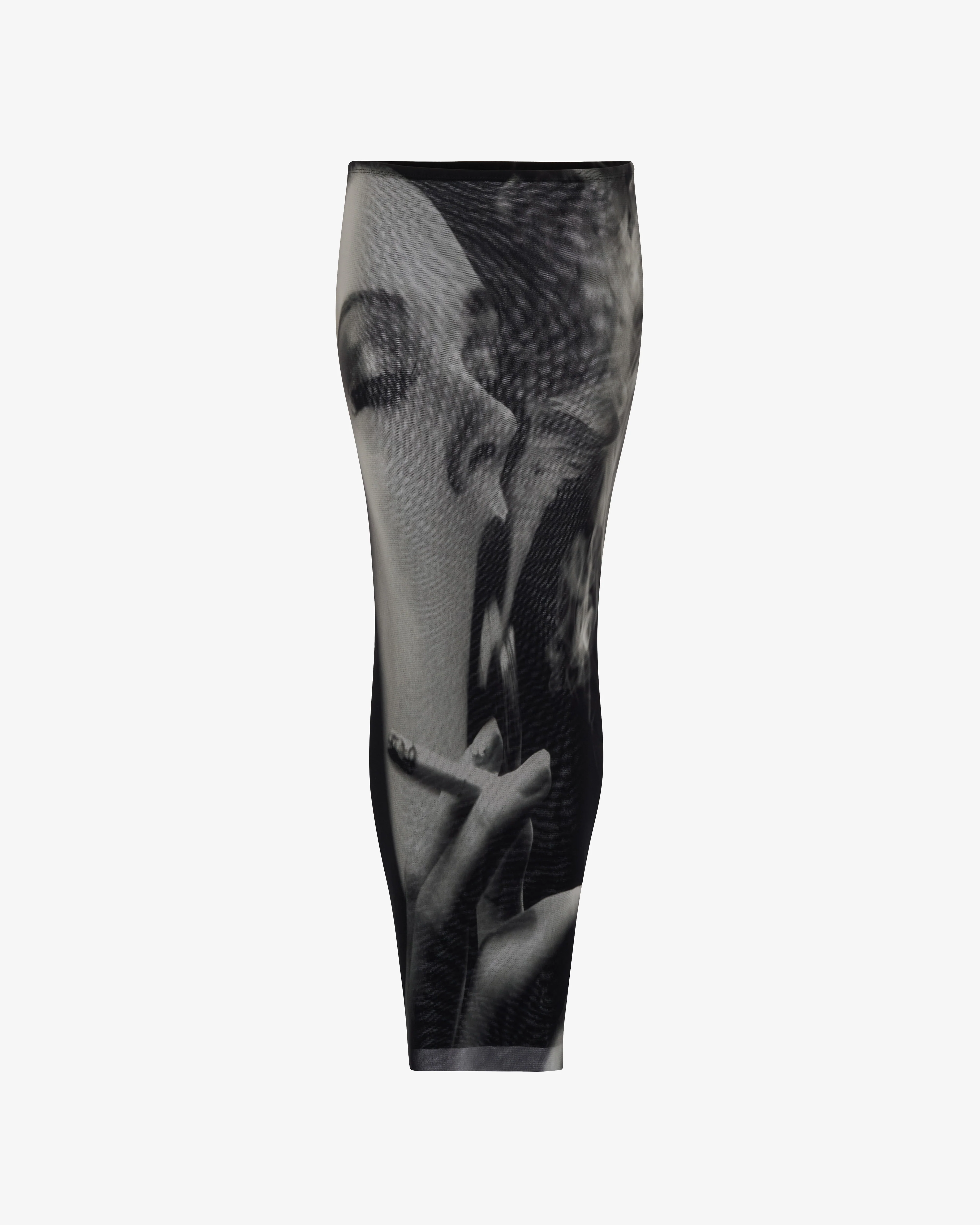 Jean Paul Gaultier - Women's Mesh Long Skirt - (Black)