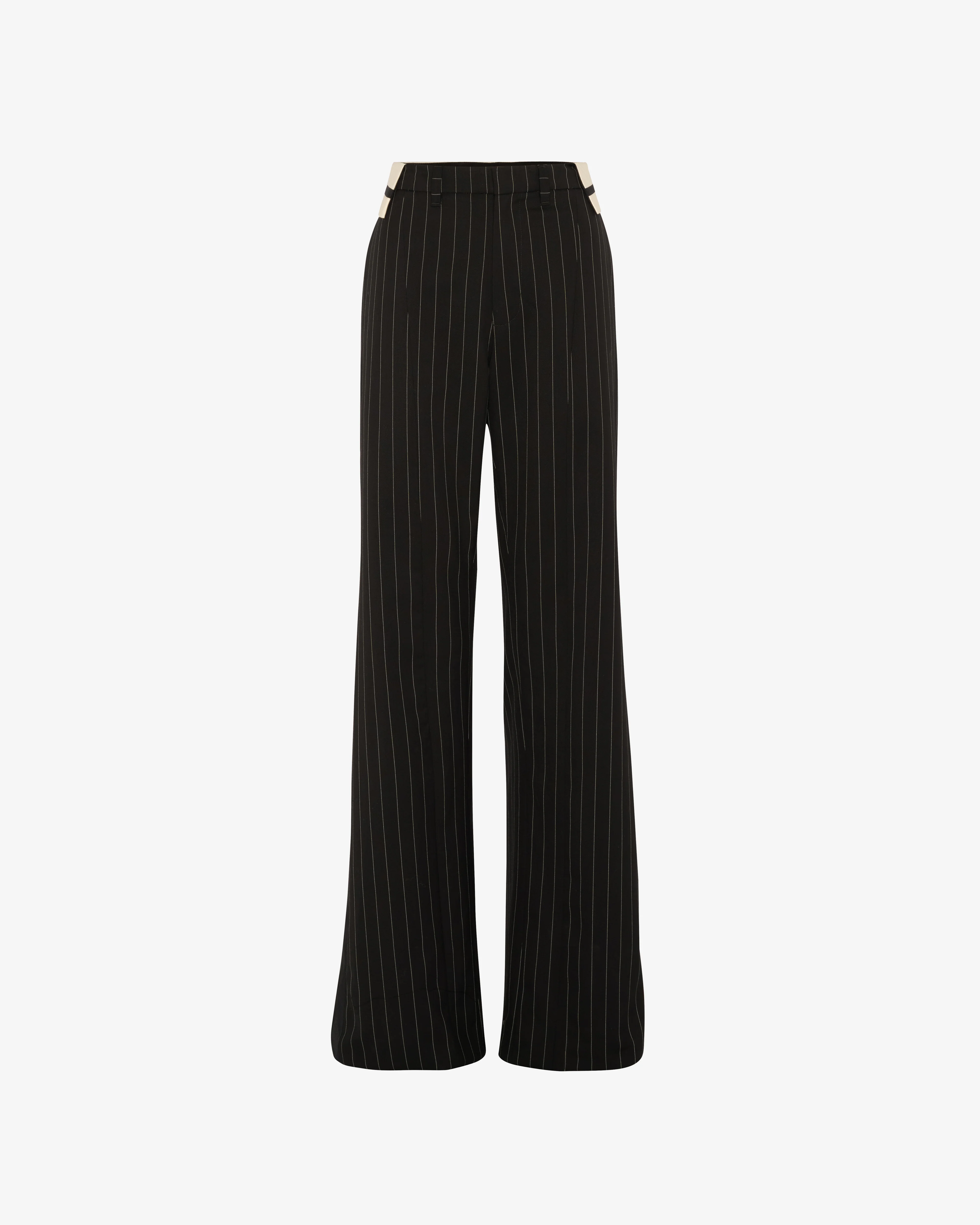 Jean Paul Gaultier - Women's Exposed Waistband Trousers - (Black)