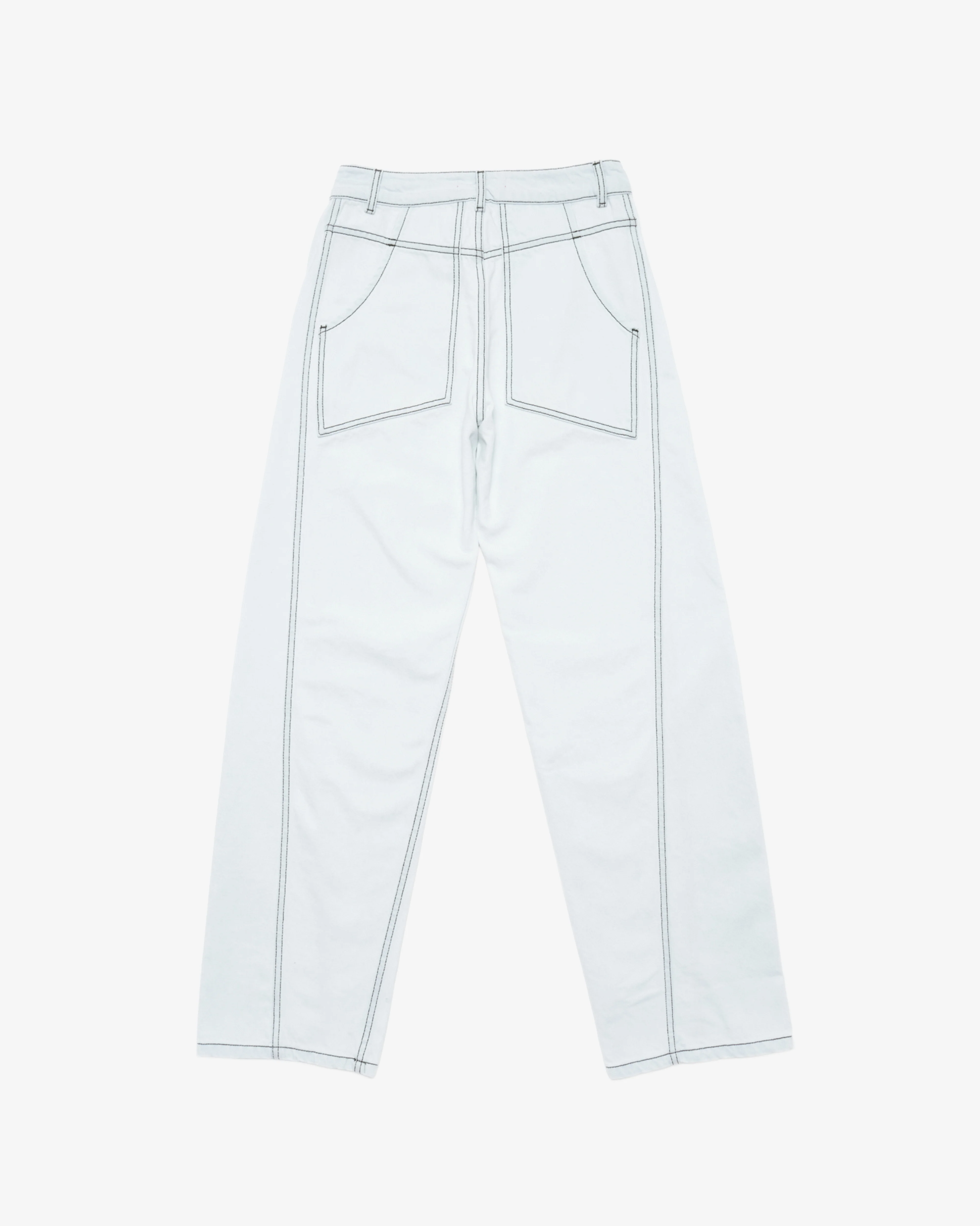 Eckhaus Latta - Women's Bend Jean - (Chalk)