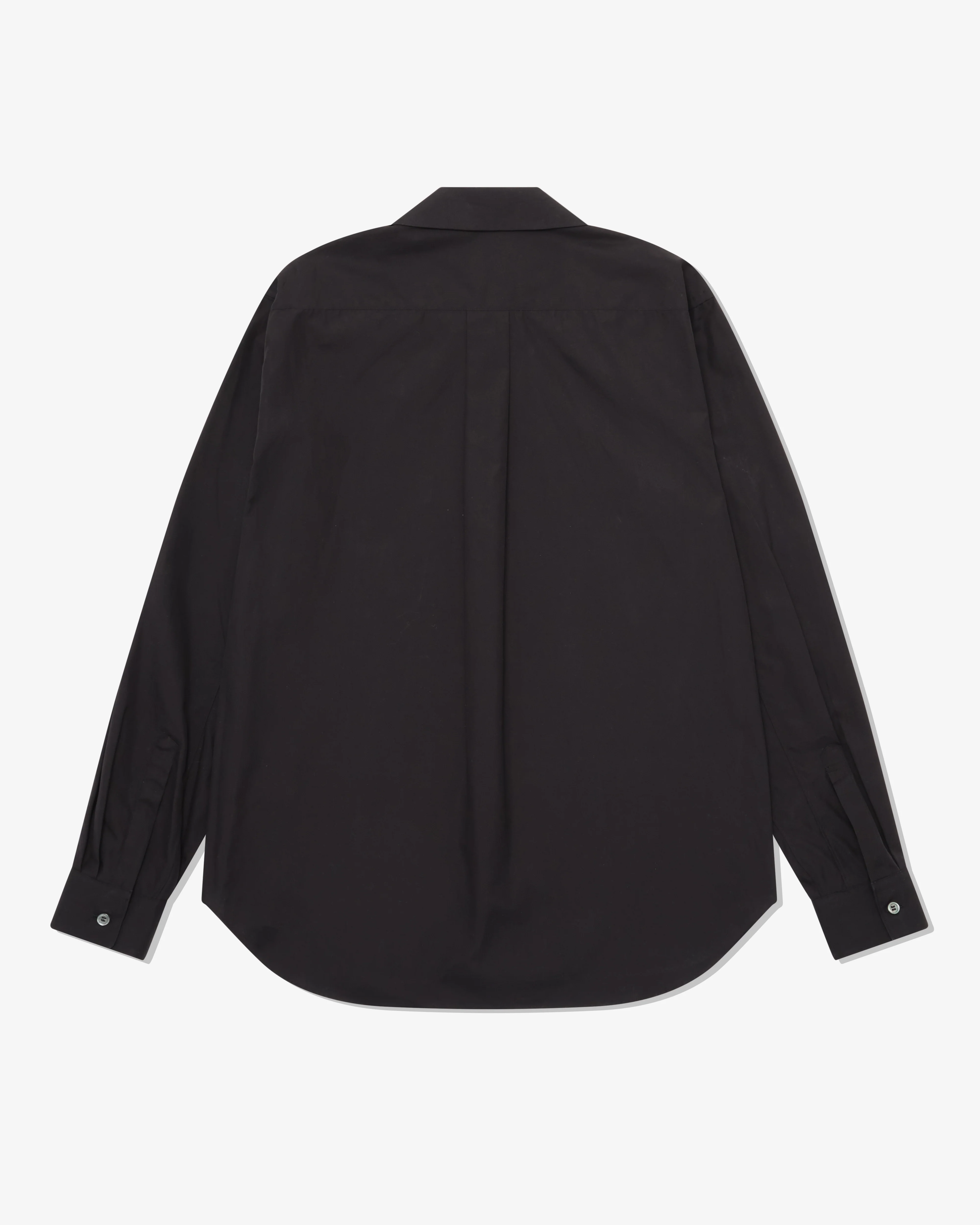 Black Comme des Garçons - Peter Pan Collar Blouse - (Black)