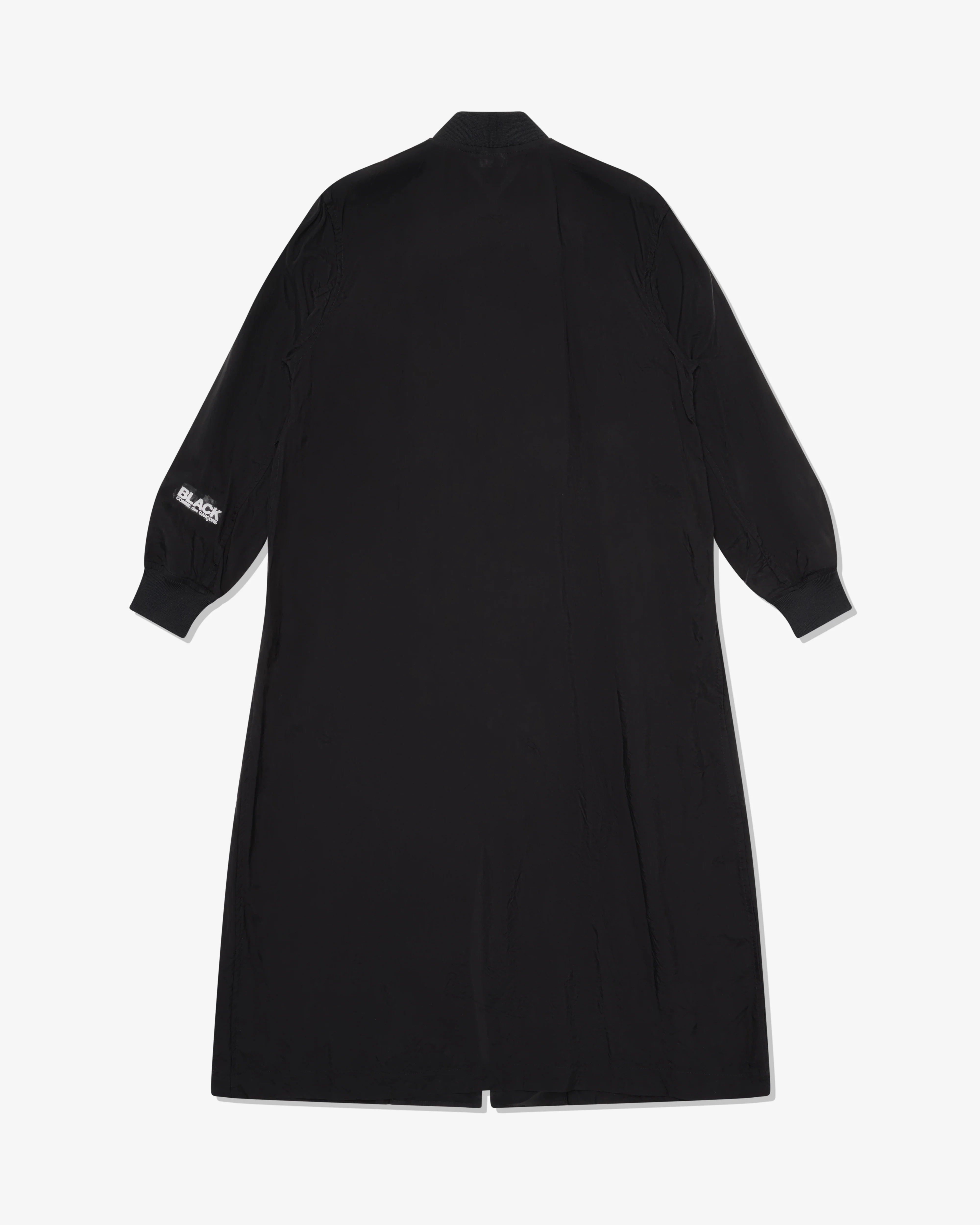 Black Comme des Garçons - Long Cupro Coat - (Black)