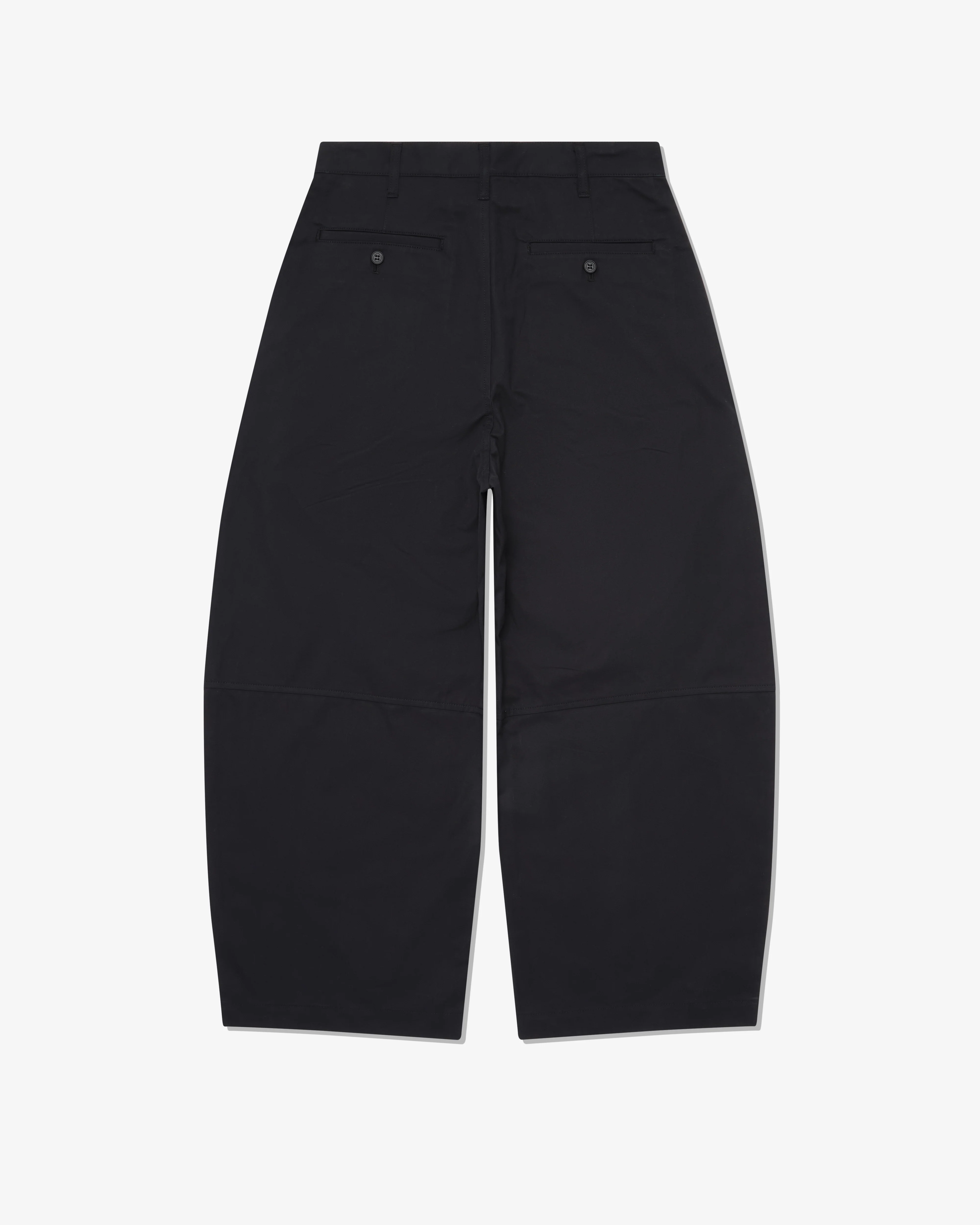 CDG Homme - Men's Pleated Barrel Leg Trousers - (Black)