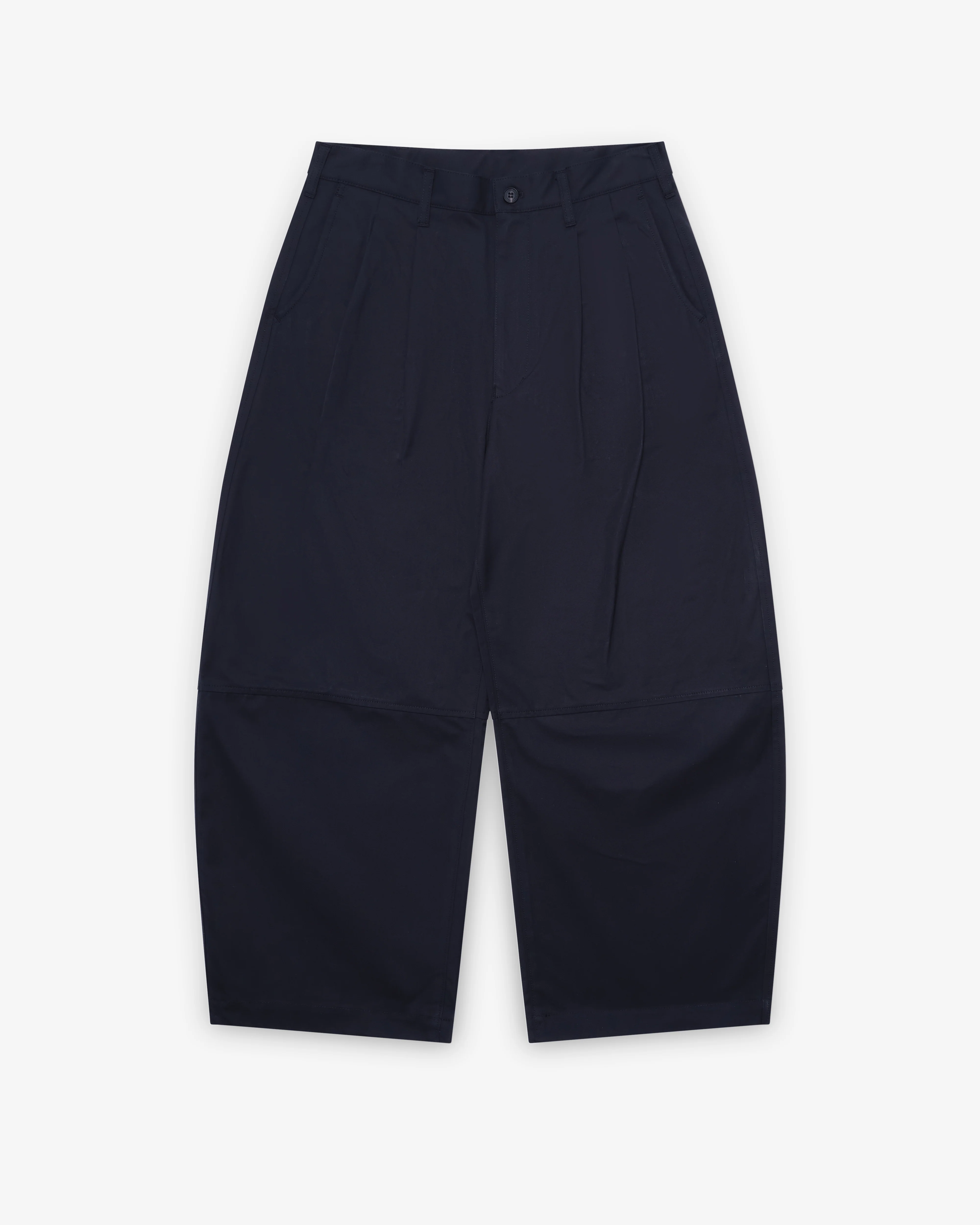 CDG Homme - Men's Pleated Barrel Leg Trousers - (Black)