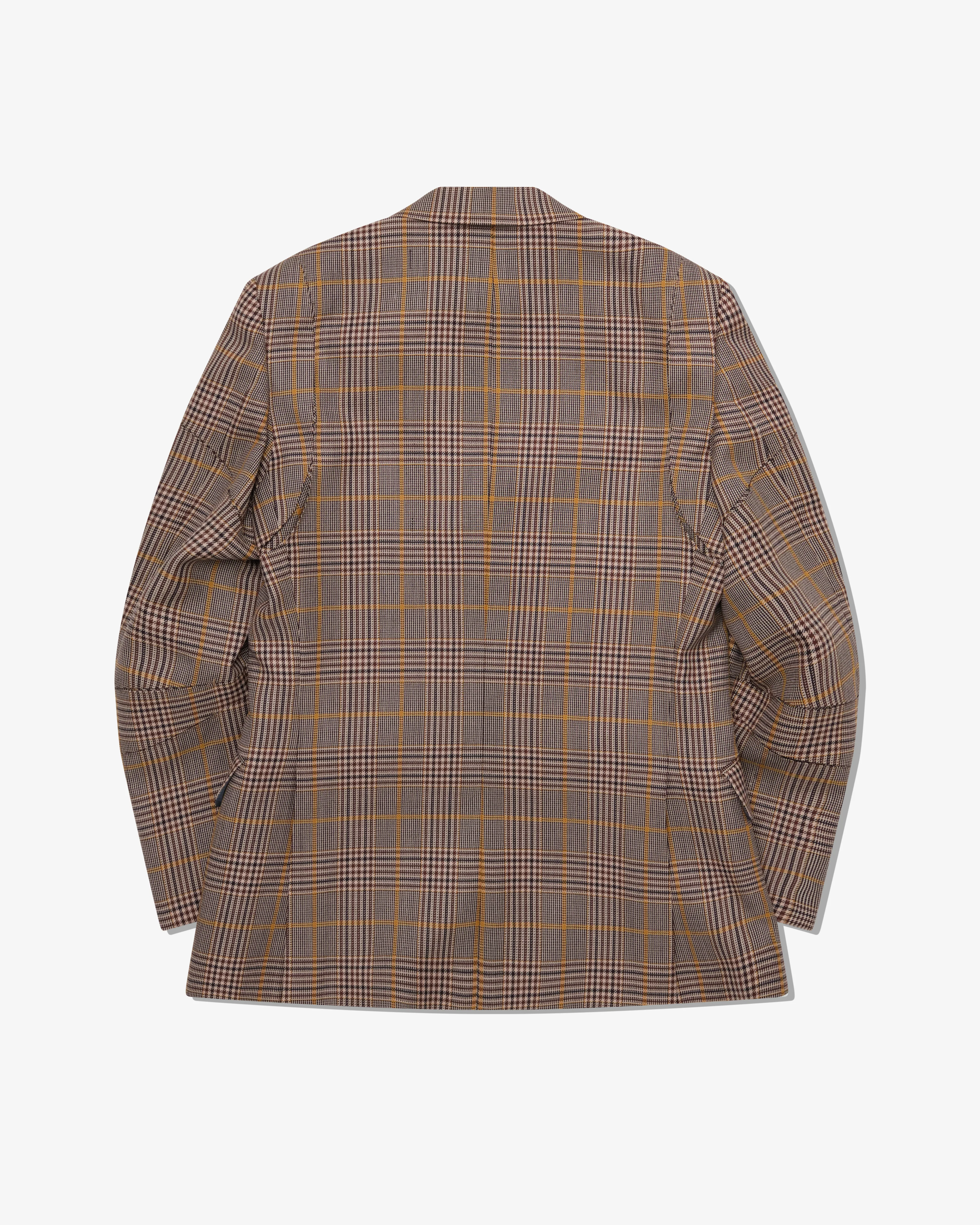 Junya Watanabe Man - Men's Check Jacket - (Brown/Black/Yellow)