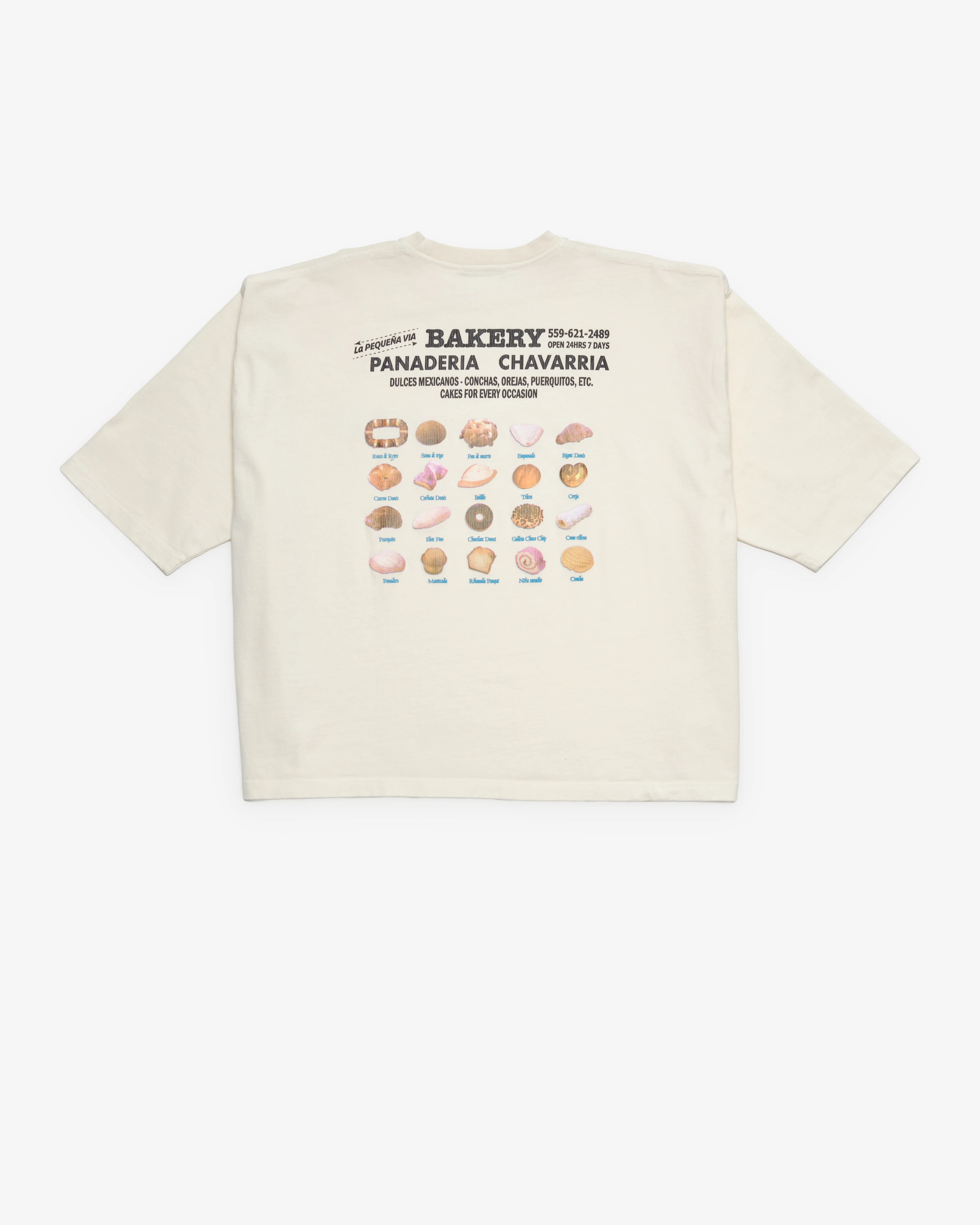 Willy Chavarria - Men's Panderia Chavarria Buffalo Tee - (Masa)