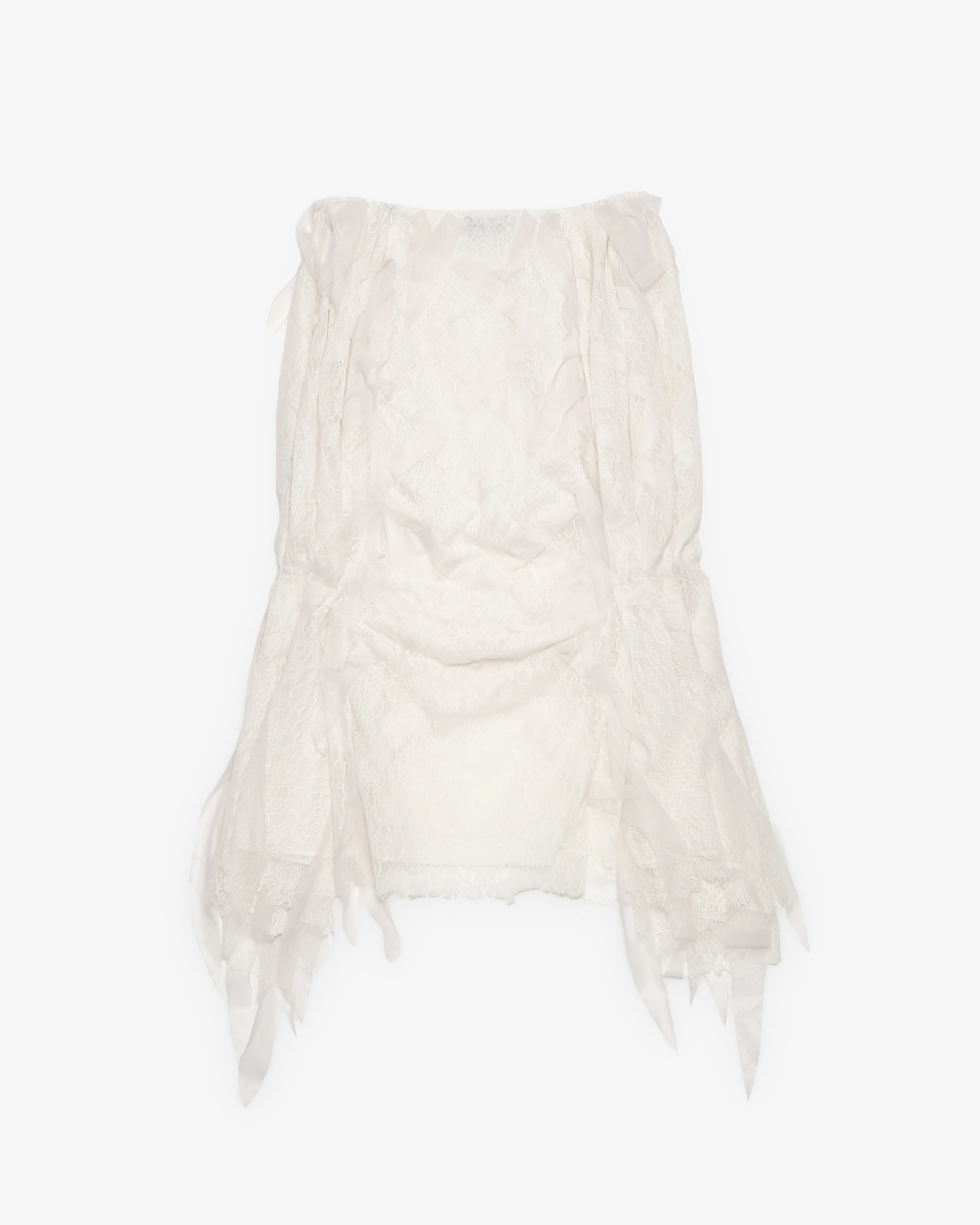 Pauline Dujancourt - Women's Seagull Lace Skirt - (White)