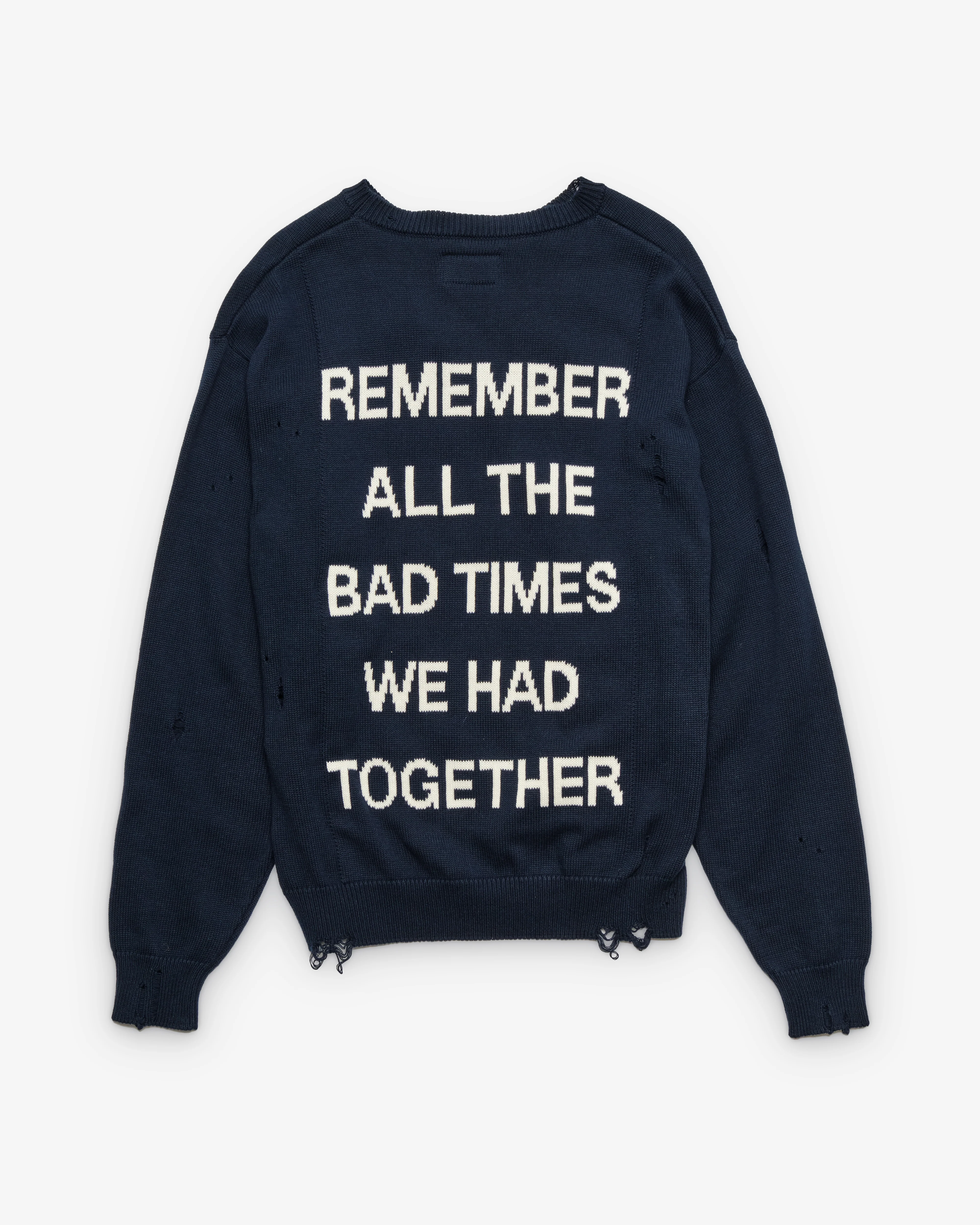 Rassvet - Men's Statement Sweater - (Dark Navy)