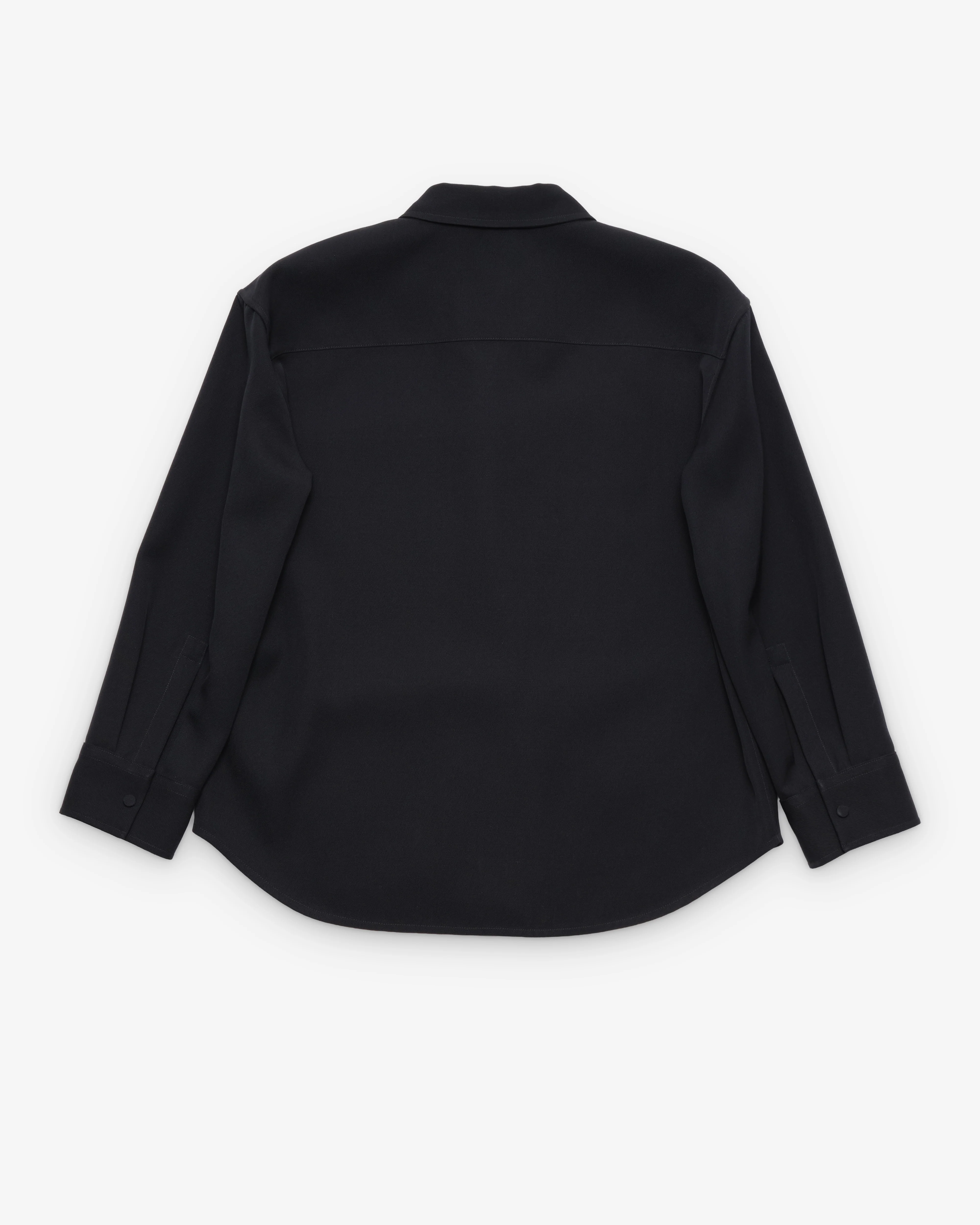 Jil Sander - Women's Ruffled Placket Shirt - (Navy)